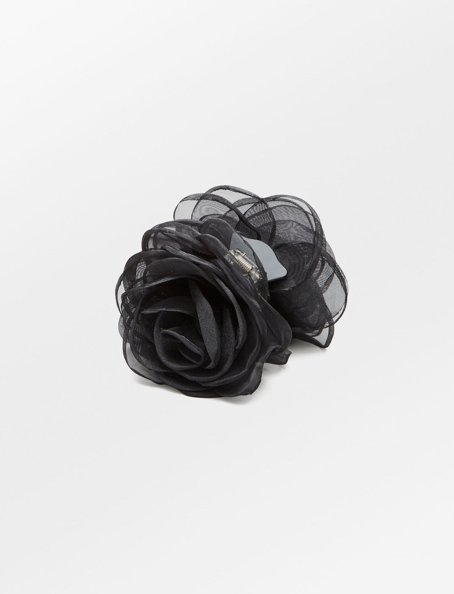 Becksöndergaard, Orchia Flower Hair Claw - Black, accessories