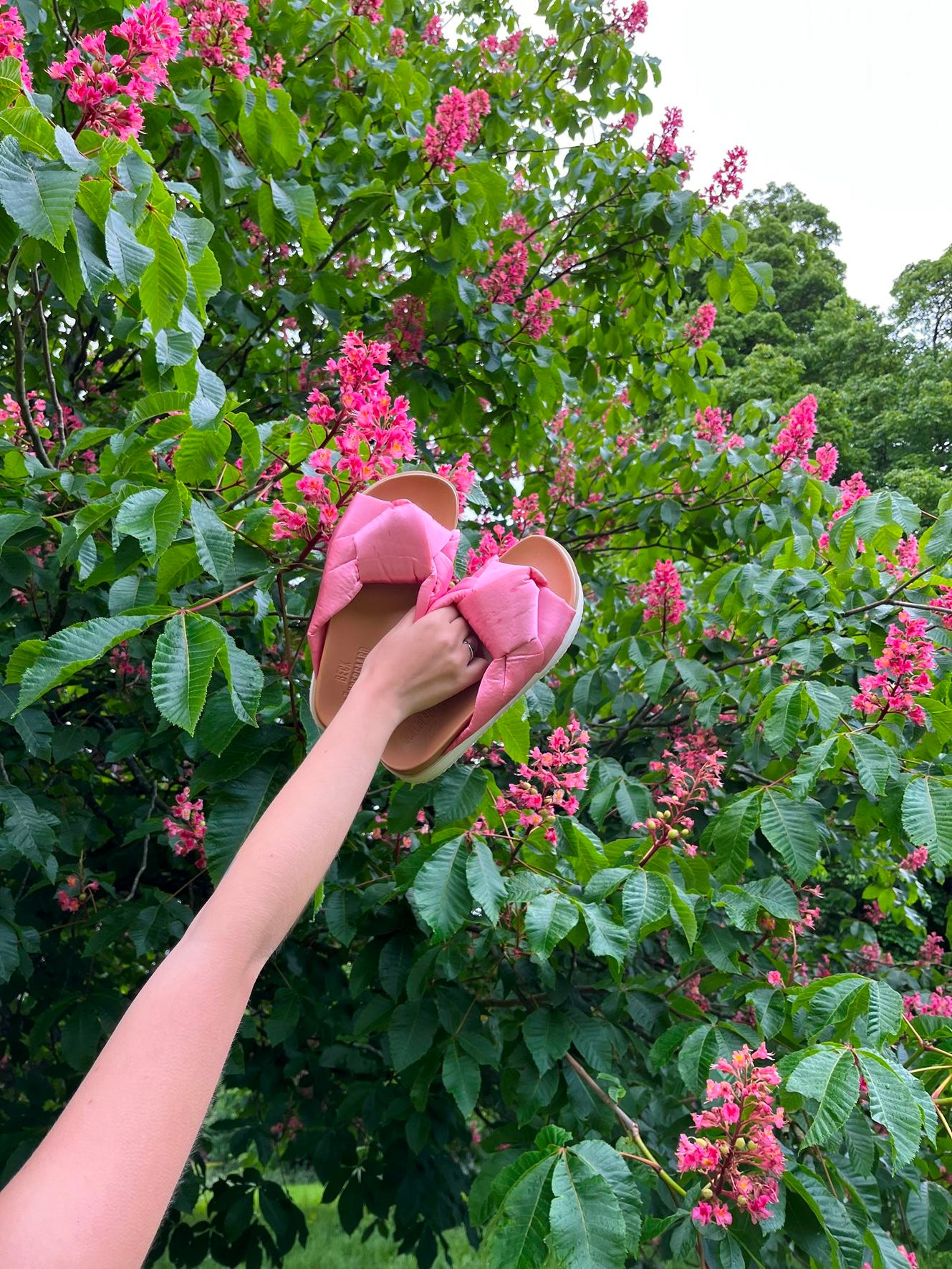 Becksöndergaard, Adelle Knot Sandal - Candy Pink, struct - slet produkter