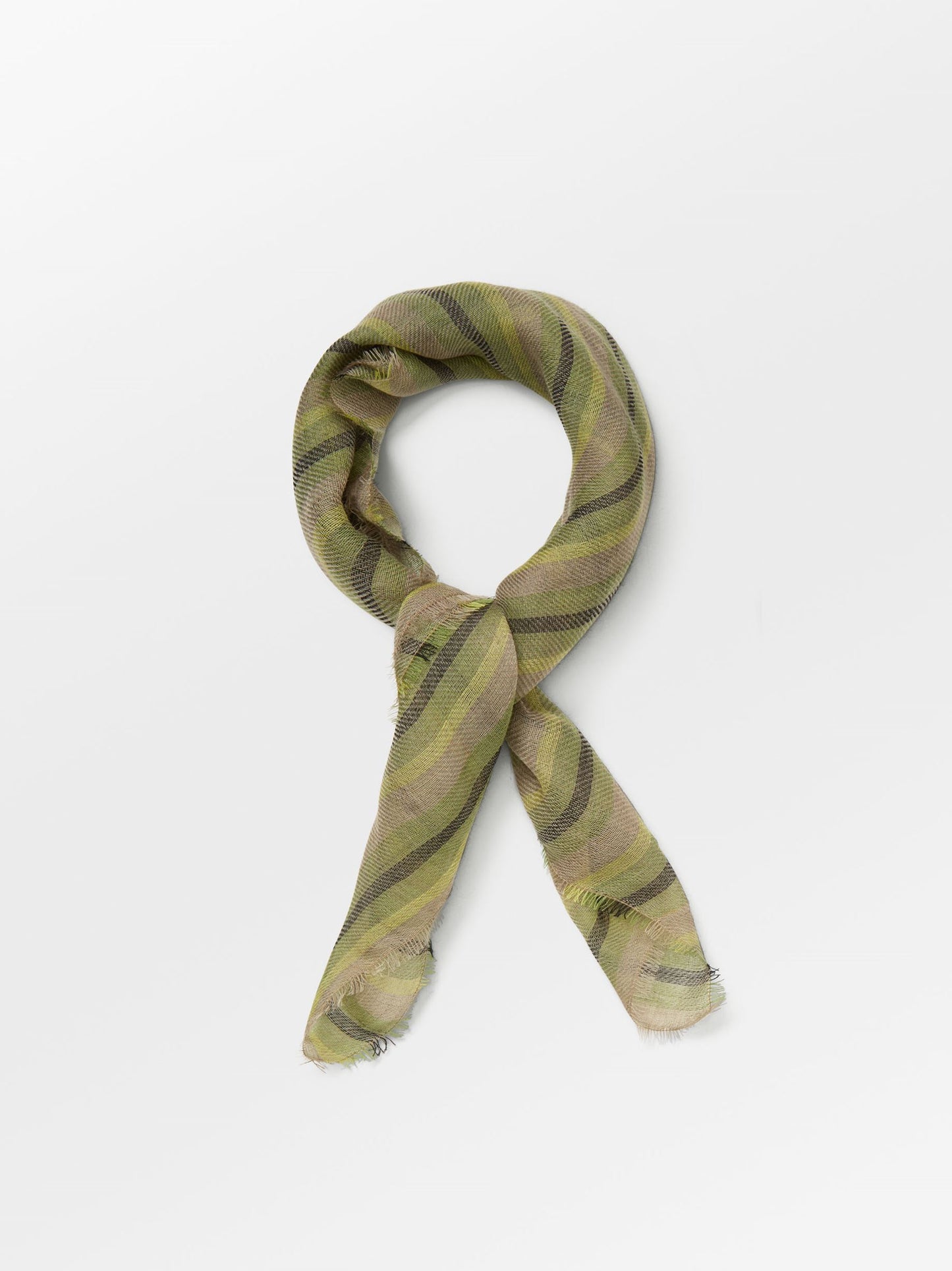 Becksöndergaard, Mallie Wica Scarf - Cedar Green, scarves, scarves, scarves, scarves, scarves, black week, black week