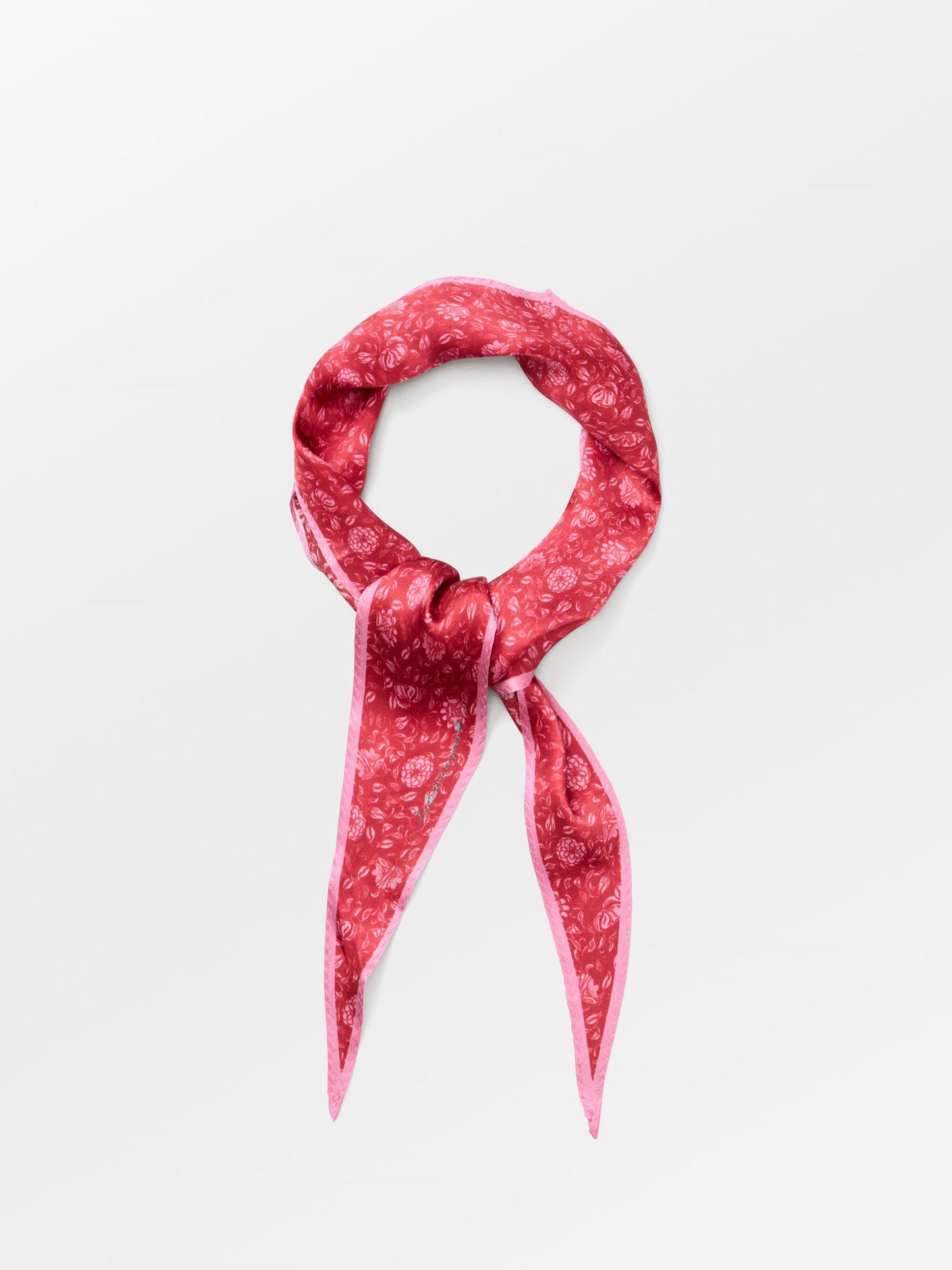 Becksöndergaard, Asflora Diamond Scarf - Garnet Red, scarves, sale, sale, scarves, scarves