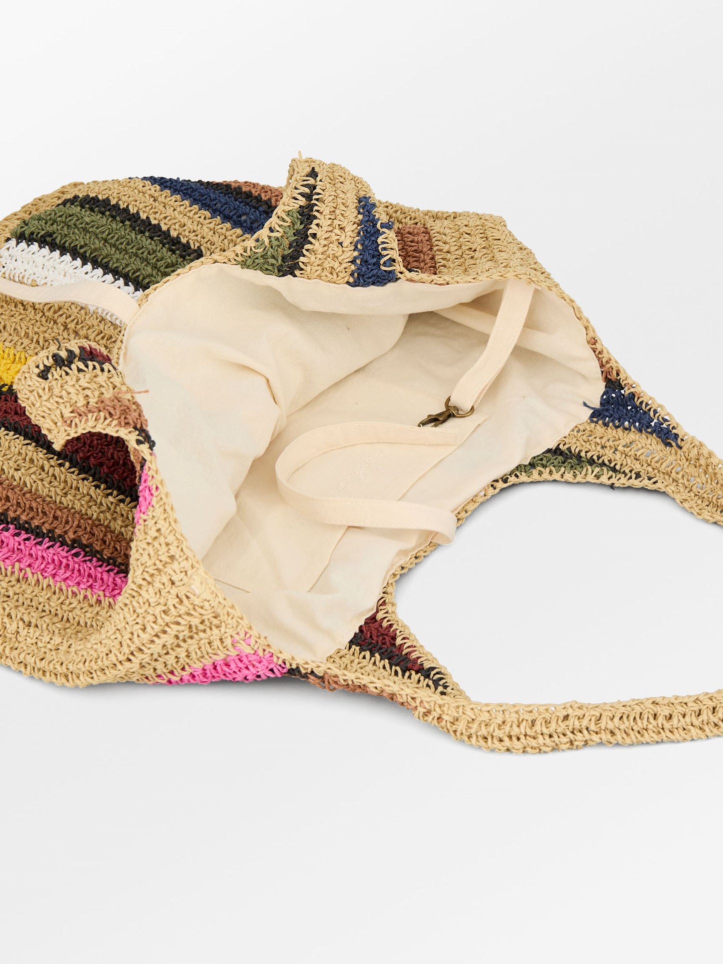 Striped Wafted Carolina Bag OneSize BeckSöndergaard