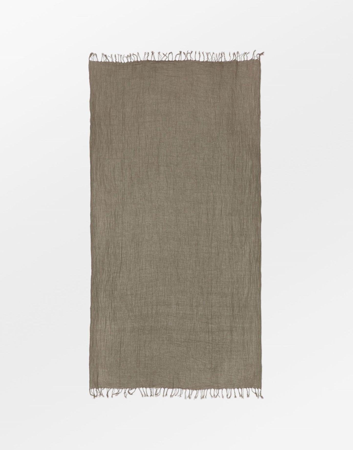 Becksöndergaard, Solid Ilona Scarf - Fossil Brown, scarves, black week, black week