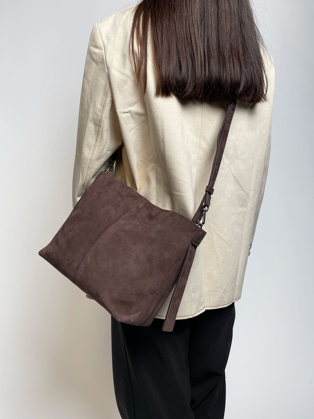 Suede Fraya Small Bag OneSize BeckSöndergaard