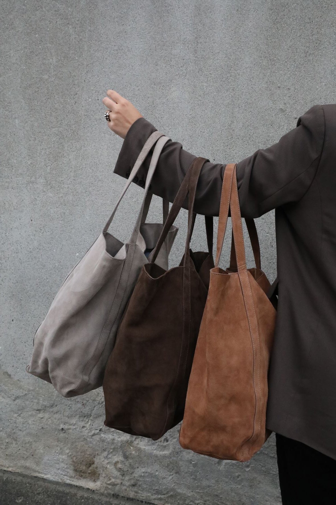 Becksöndergaard, Suede Eden Bag - Brown, bags, bags, bags, bags, bags
