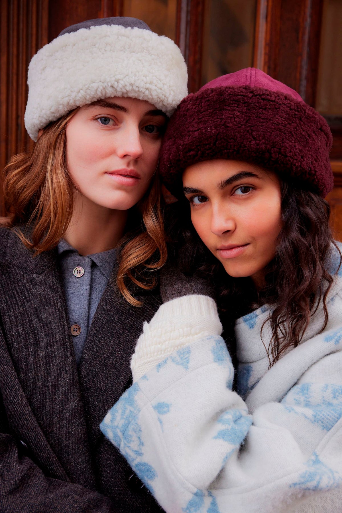 Becksöndergaard, Dora Shearling Hat - Turbulence Gray, accessories, winter accessories, accessories, winter accessories
