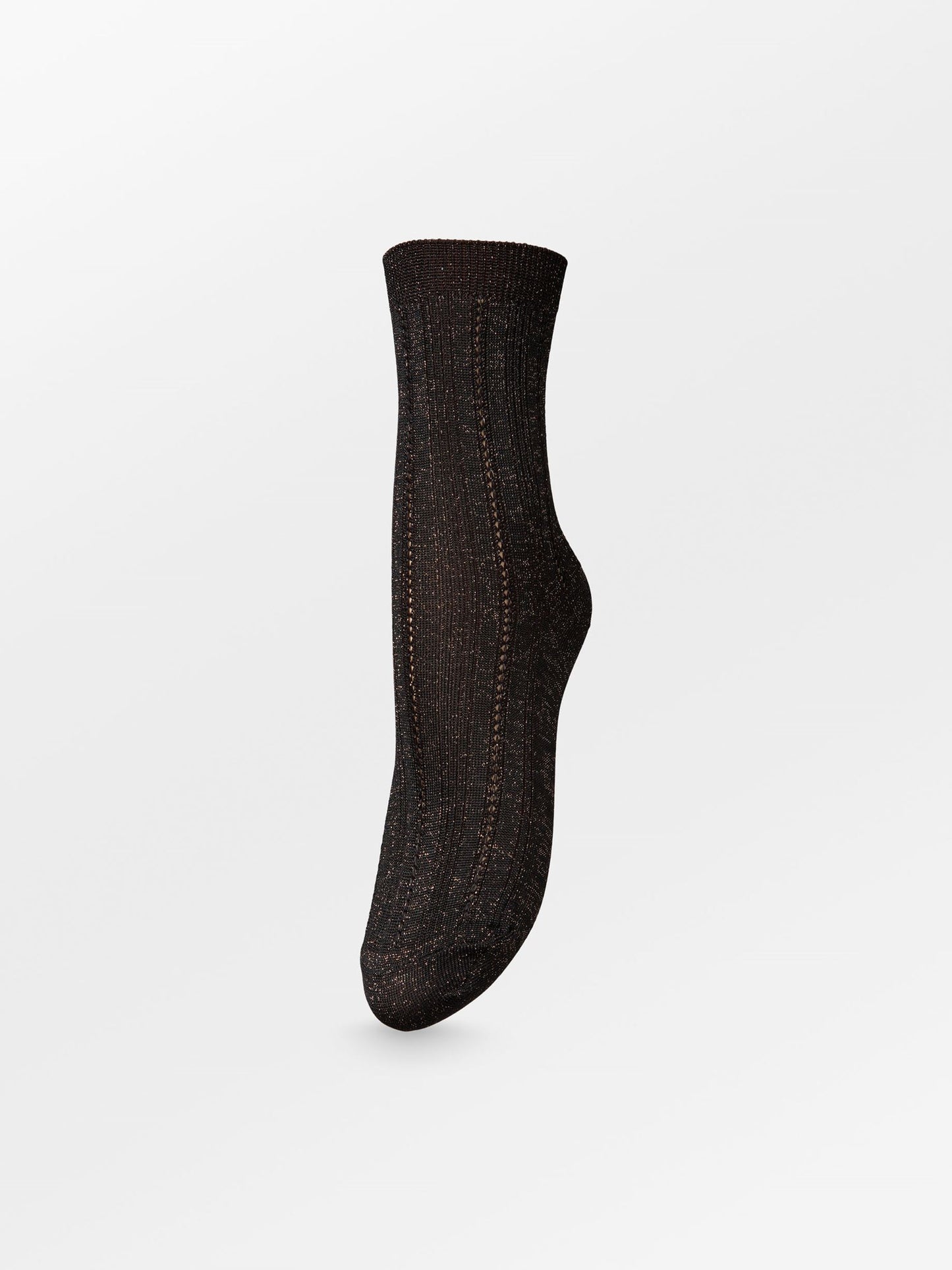 Becksöndergaard, Glitter Drake Sock - Hot Fudge Brown, socks