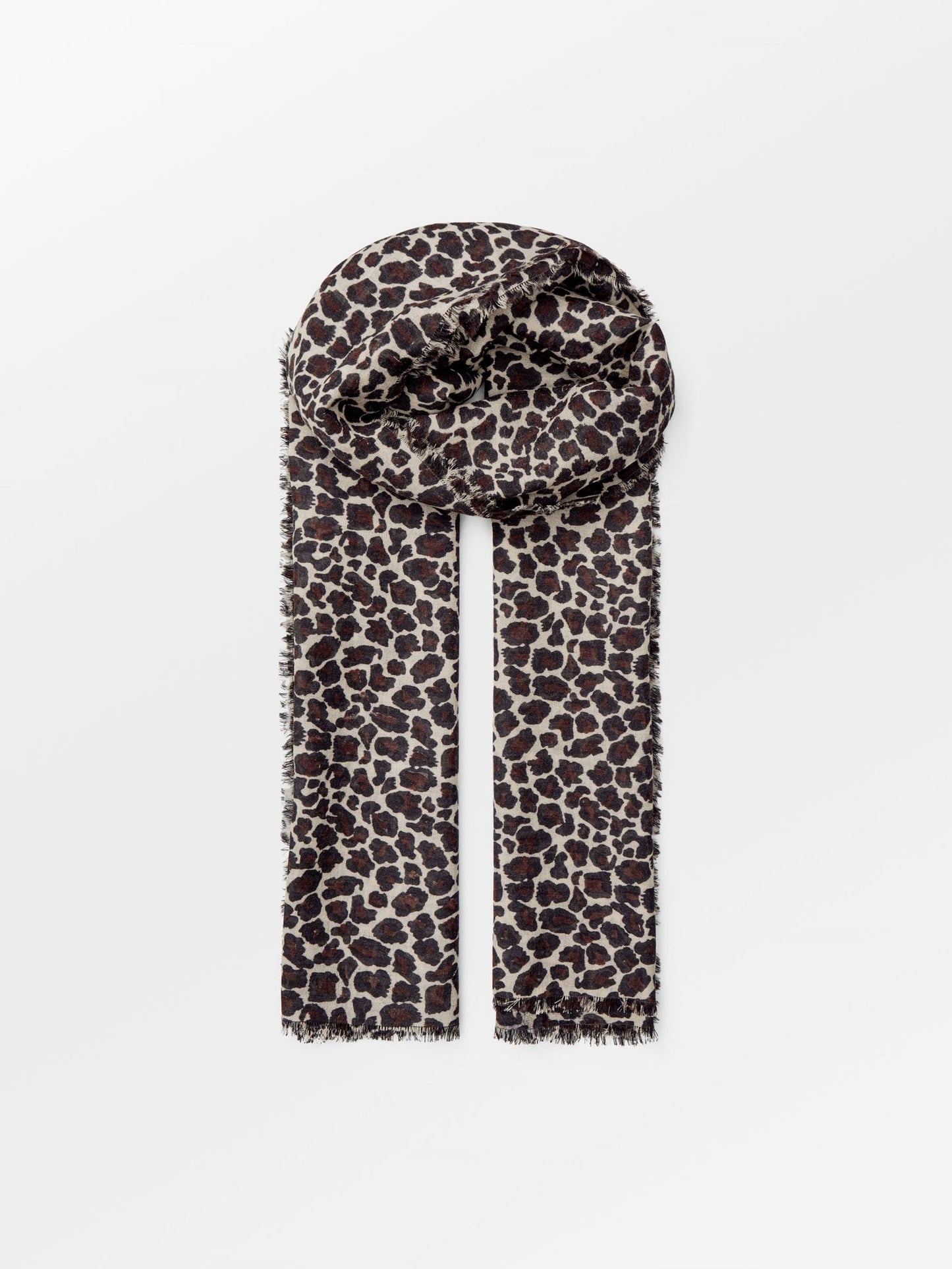 Becksöndergaard, Leopa Woo Scarf - Light Grey, scarves, scarves, sale, sale, black week, black week