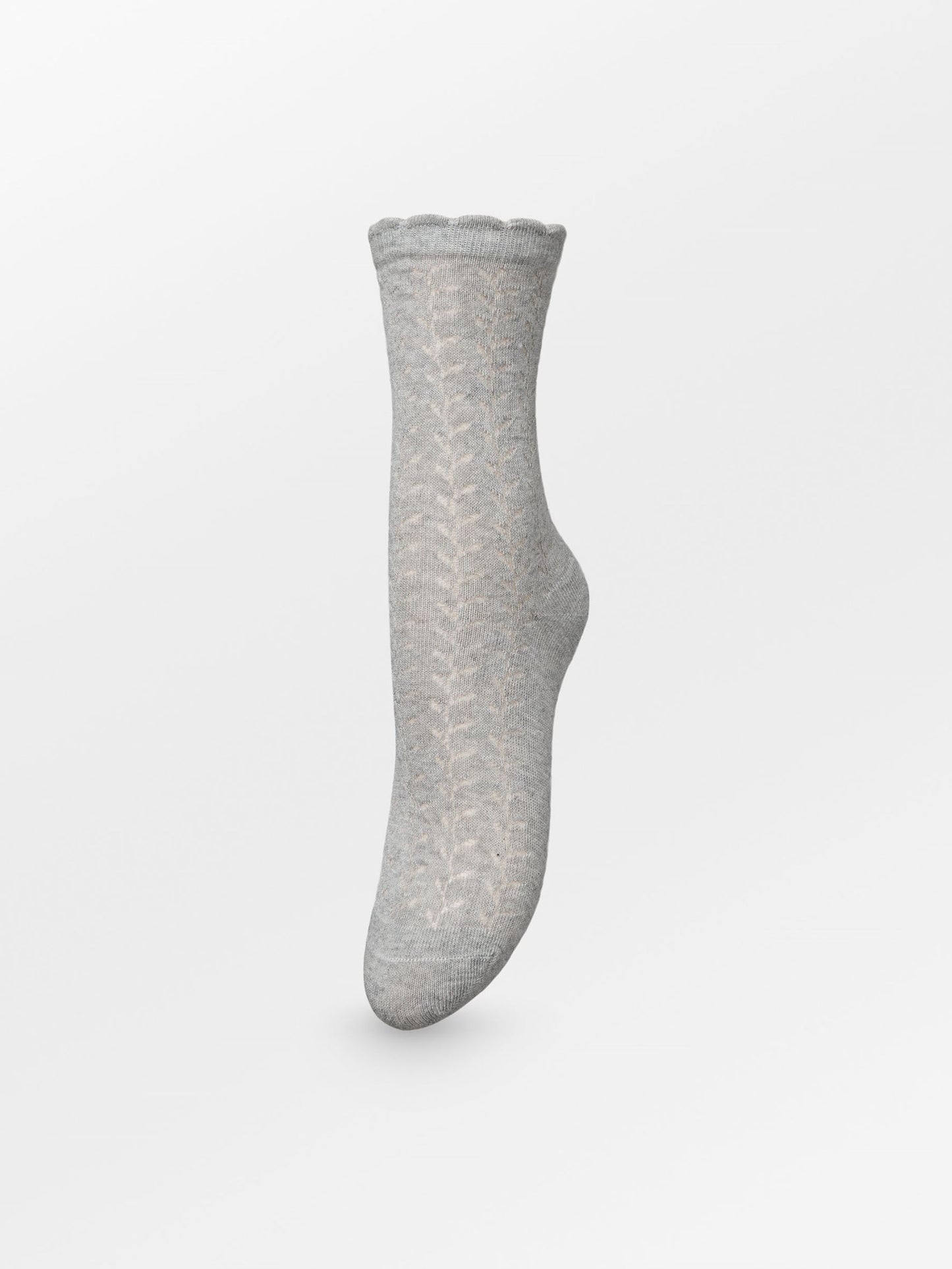Becksöndergaard, Leofa Cotta Sock - Light Grey Melange, socks, socks, black week, black week