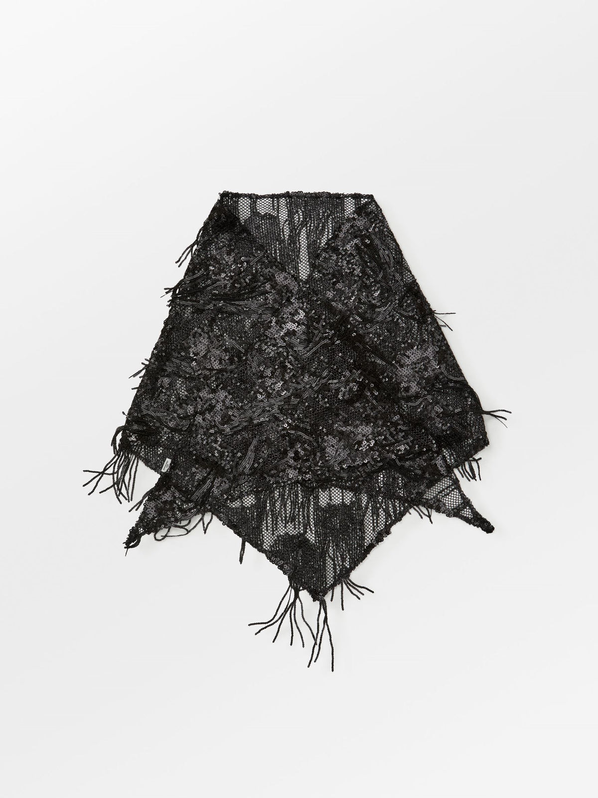 Becksöndergaard, Seque Triangle Scarf - Black, onesize