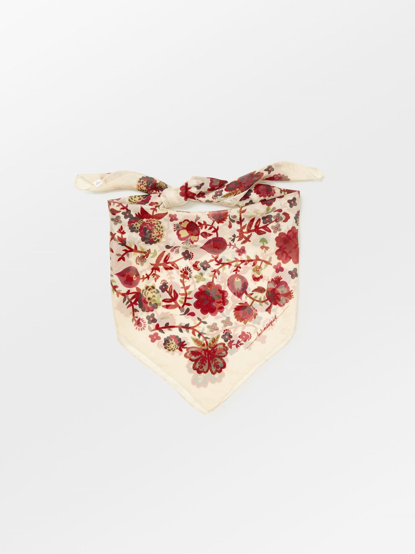 Becksöndergaard, Bromflora Tabby Sia Scarf - Birch White, scarves, scarves, scarves, scarves, black week, black week