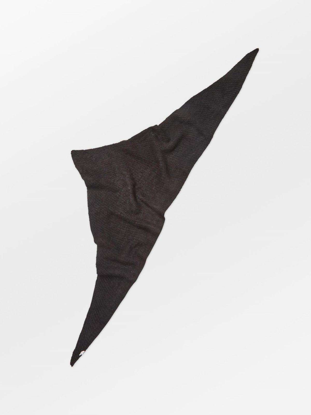 Becksöndergaard, Alpaca-Wool Triangle Scarf - Black, scarves, scarves, winter accessories, winter accessories