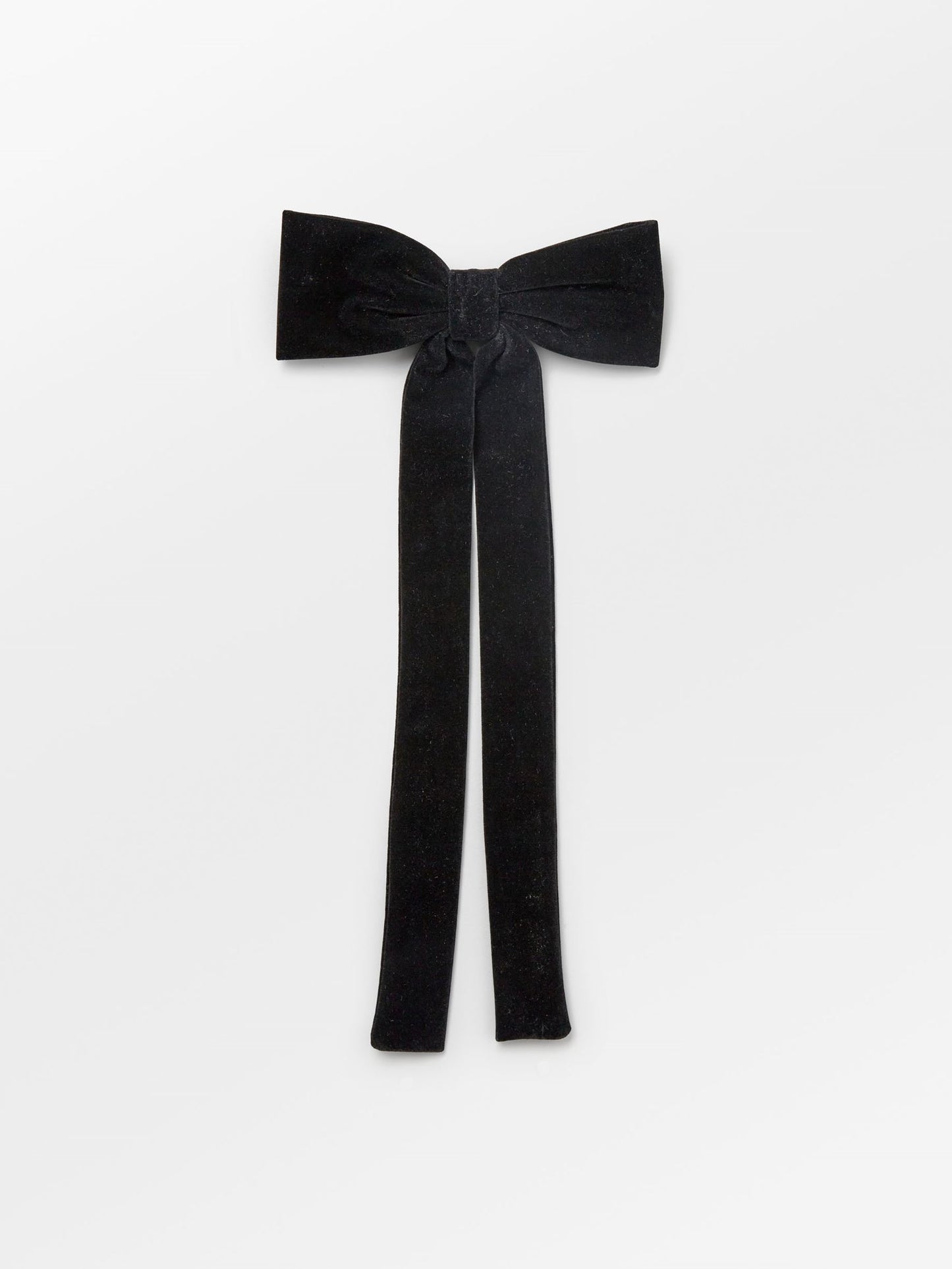 Becksöndergaard, Velvet Bow Hair Clip - Black, archive, archive, archive