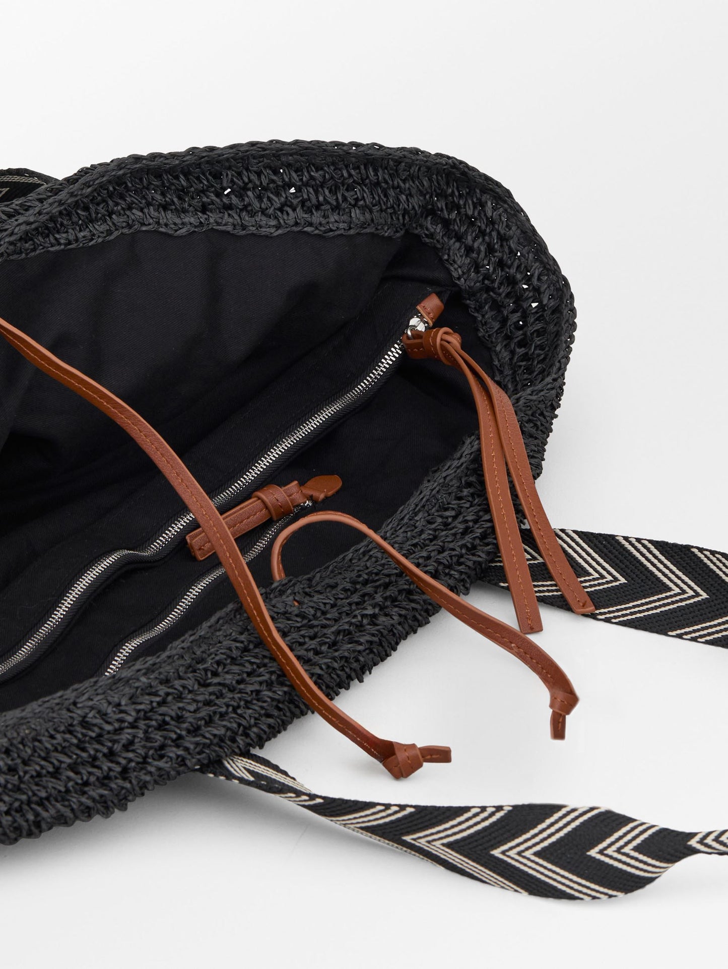 Paper Straw Pheobe Bag OneSize BeckSöndergaard