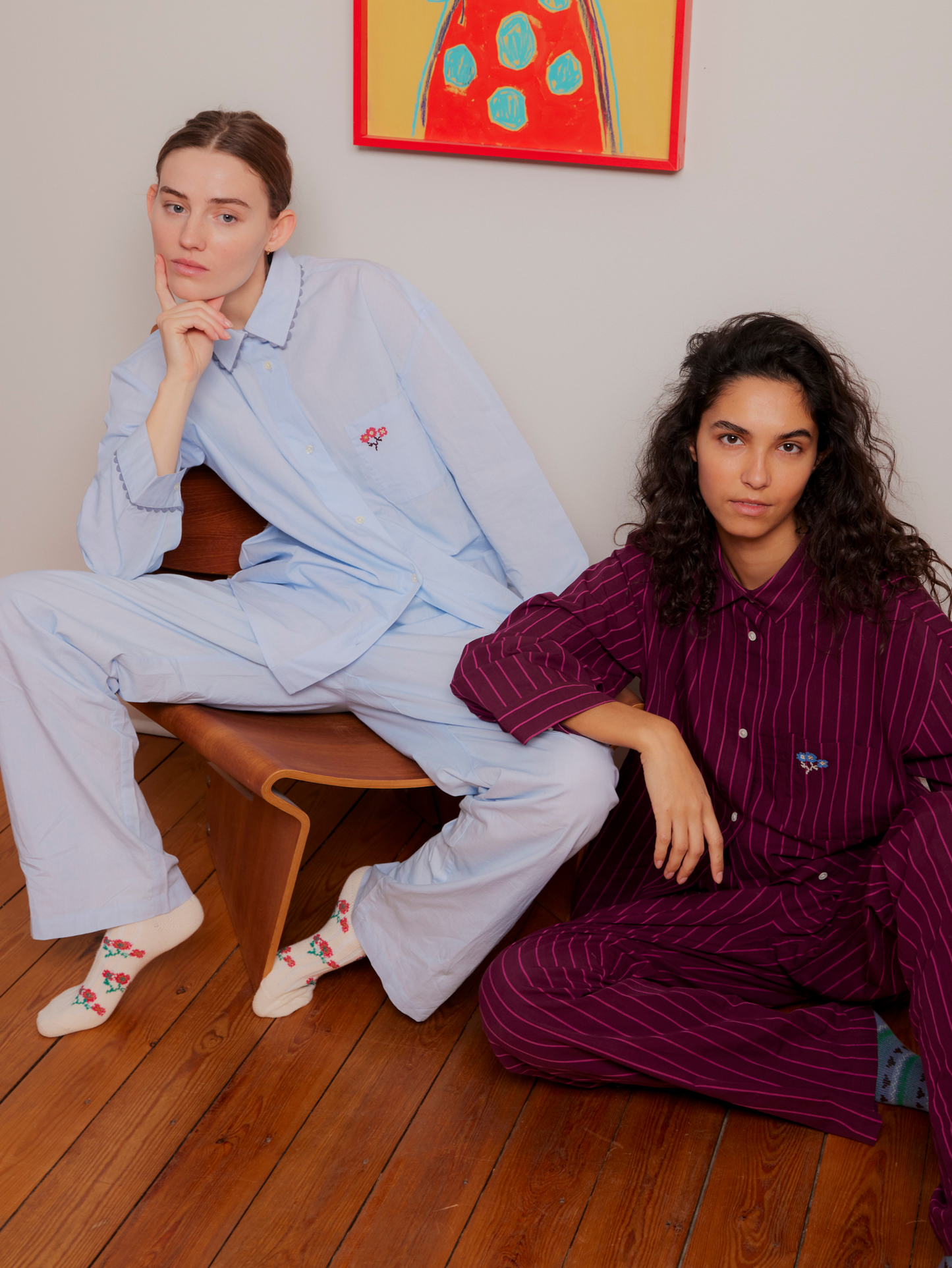 Scallop Flotile Pyjamas Pants Clothing BeckSöndergaard