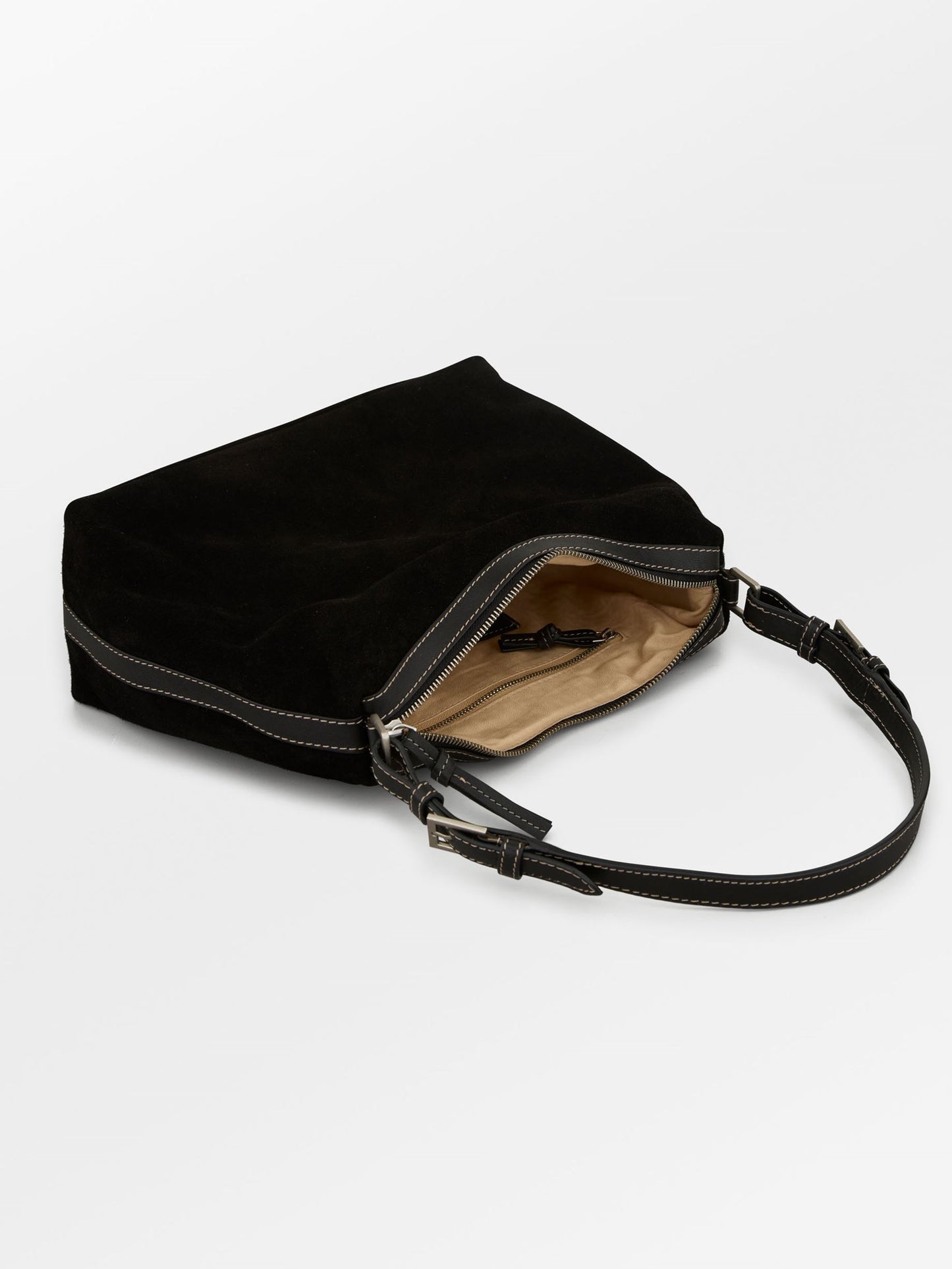 Becksöndergaard, Suede Ginni Medi Bag - Black, onesize
