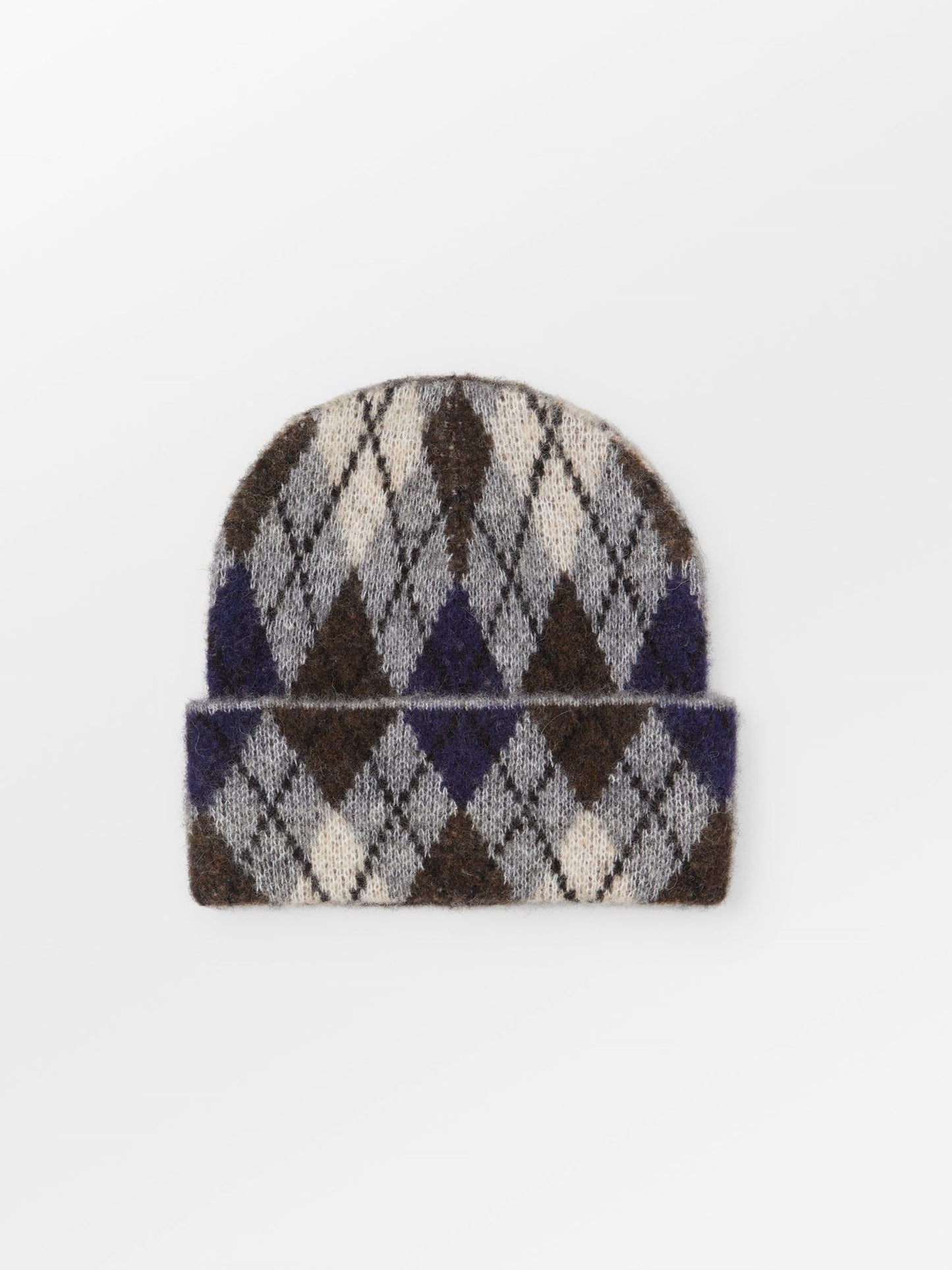 Argyle Wool Beanie OneSize BeckSöndergaard