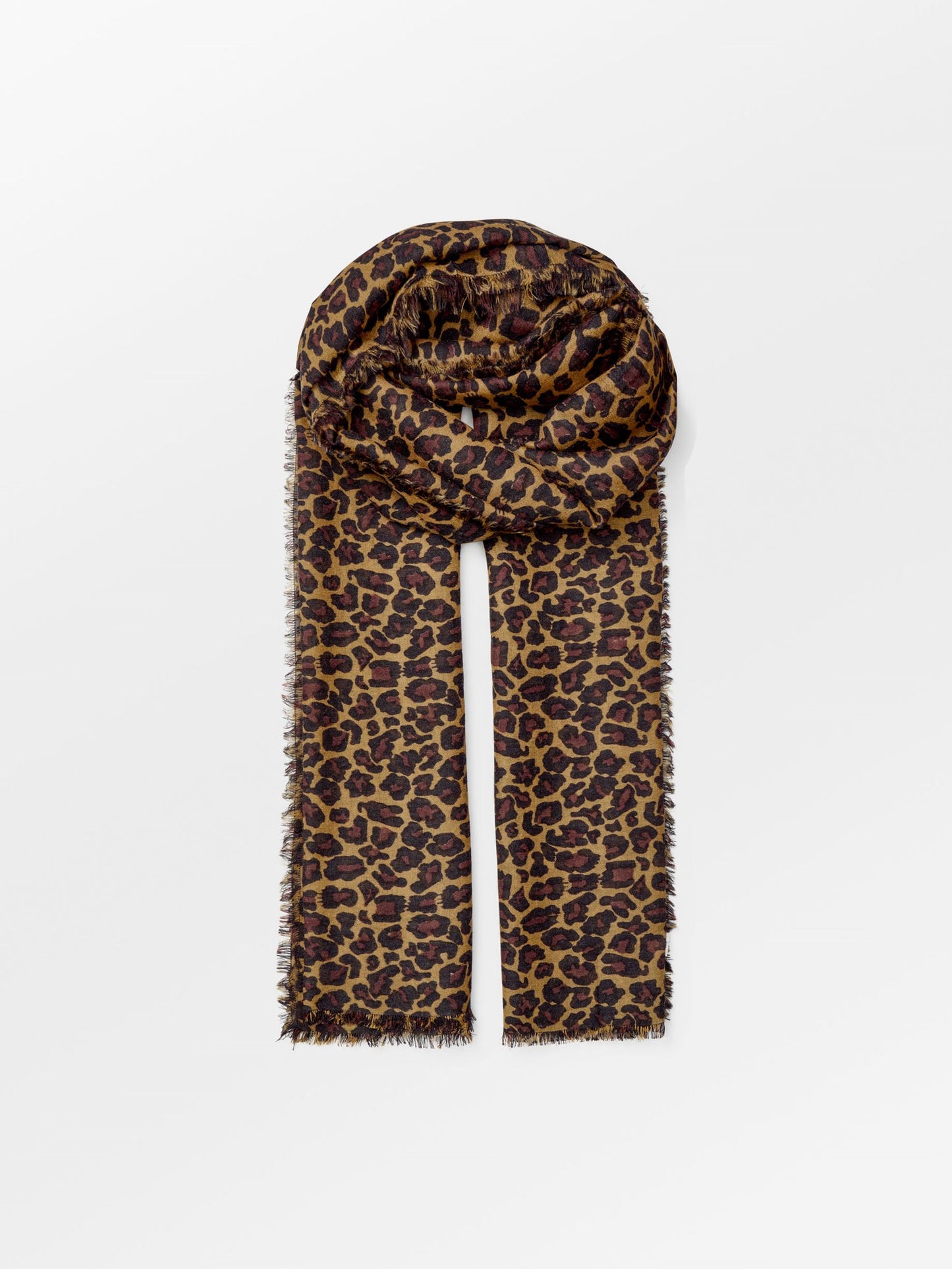 Becksöndergaard, Leopa Woo Scarf - Black, scarves, scarves, black week, black week