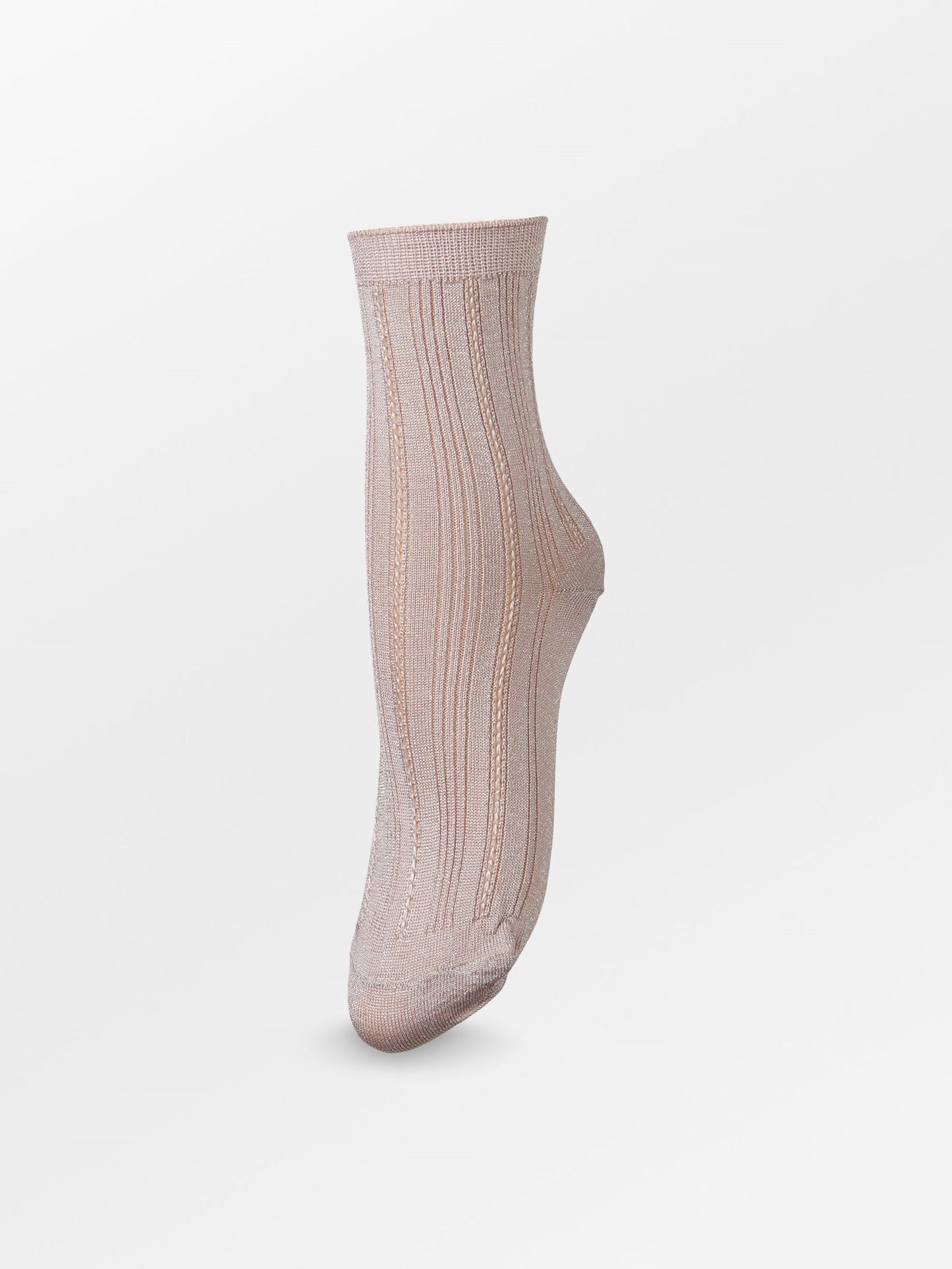Glitter Drake Sock - Fawn Pink Socks BeckSöndergaard