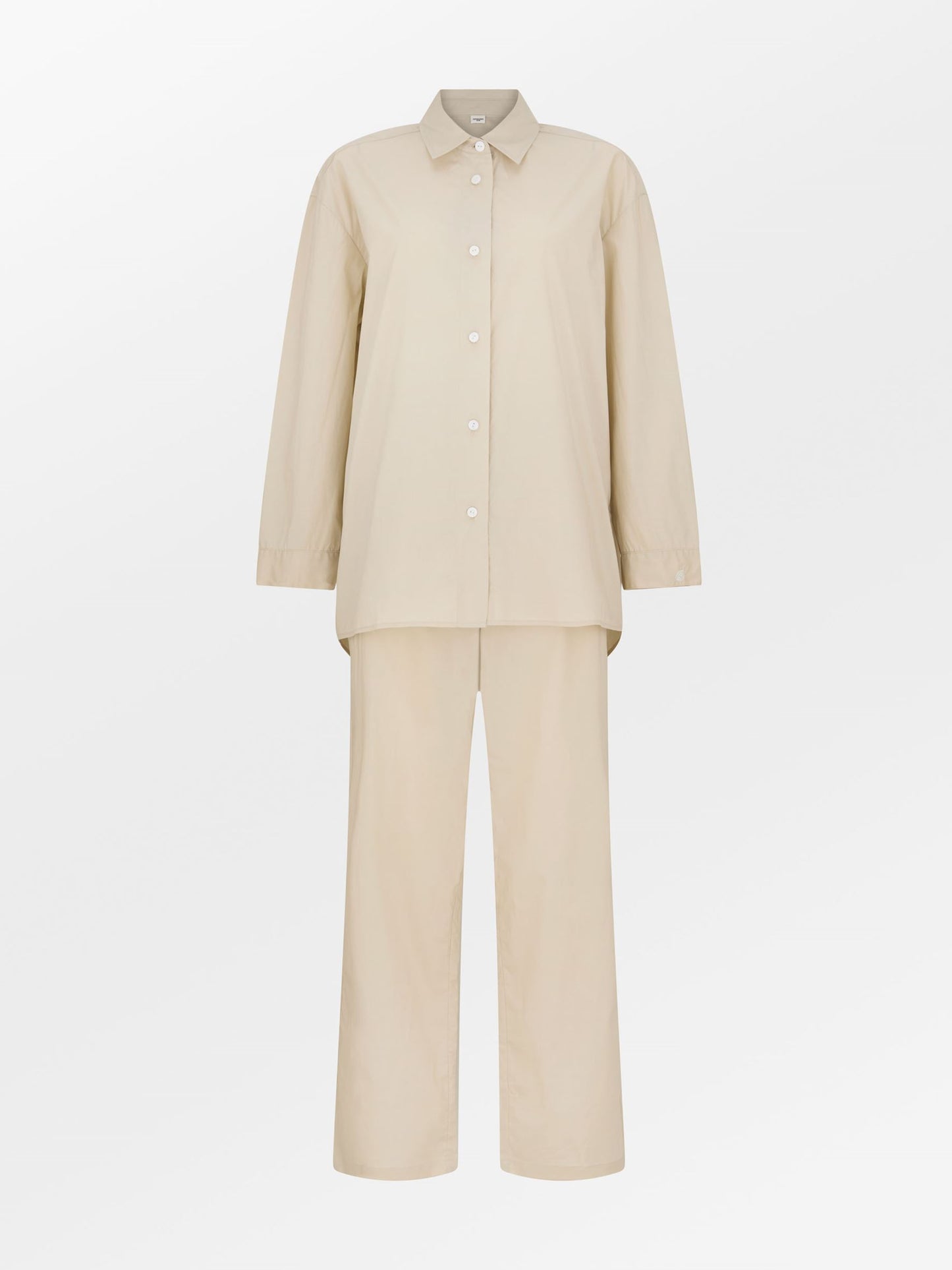 Becksöndergaard, Essential Pyjamas Set - Cement Beige, clothing