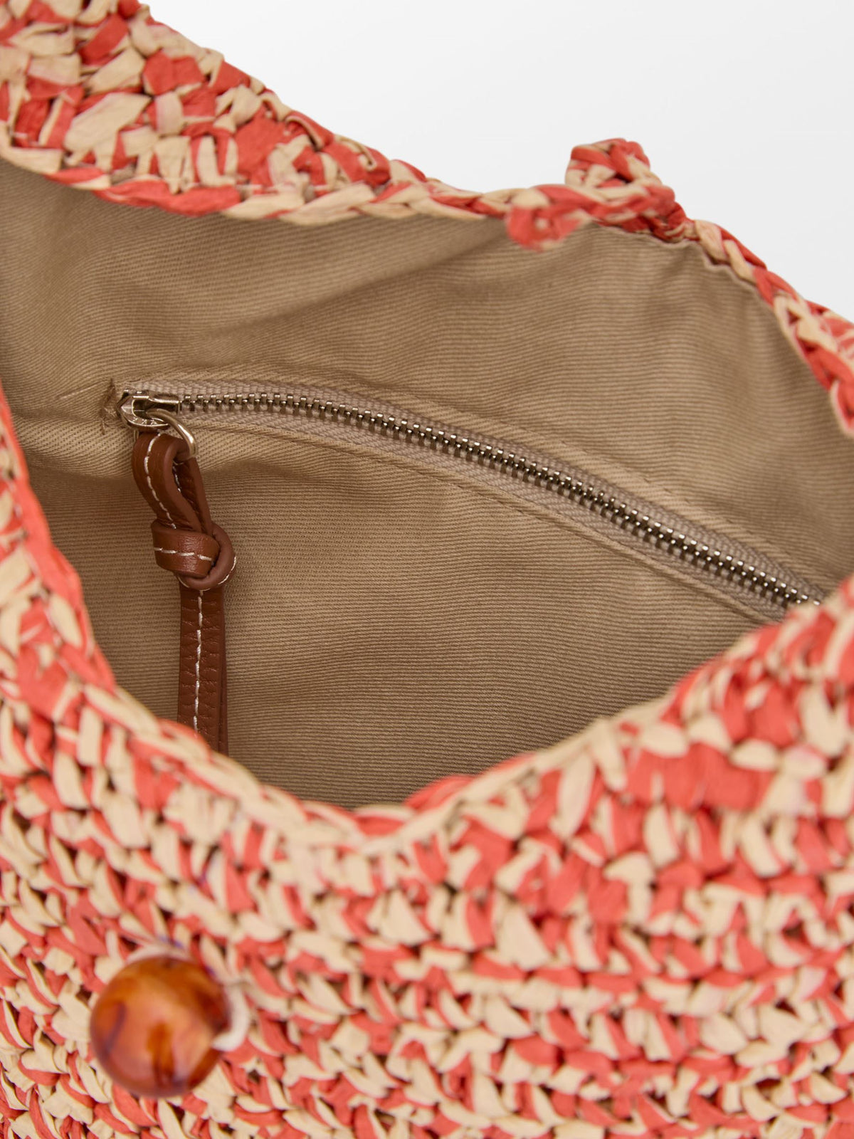 Becksöndergaard, Paper Straw Sadie Bag - Spicy Orange, onesize