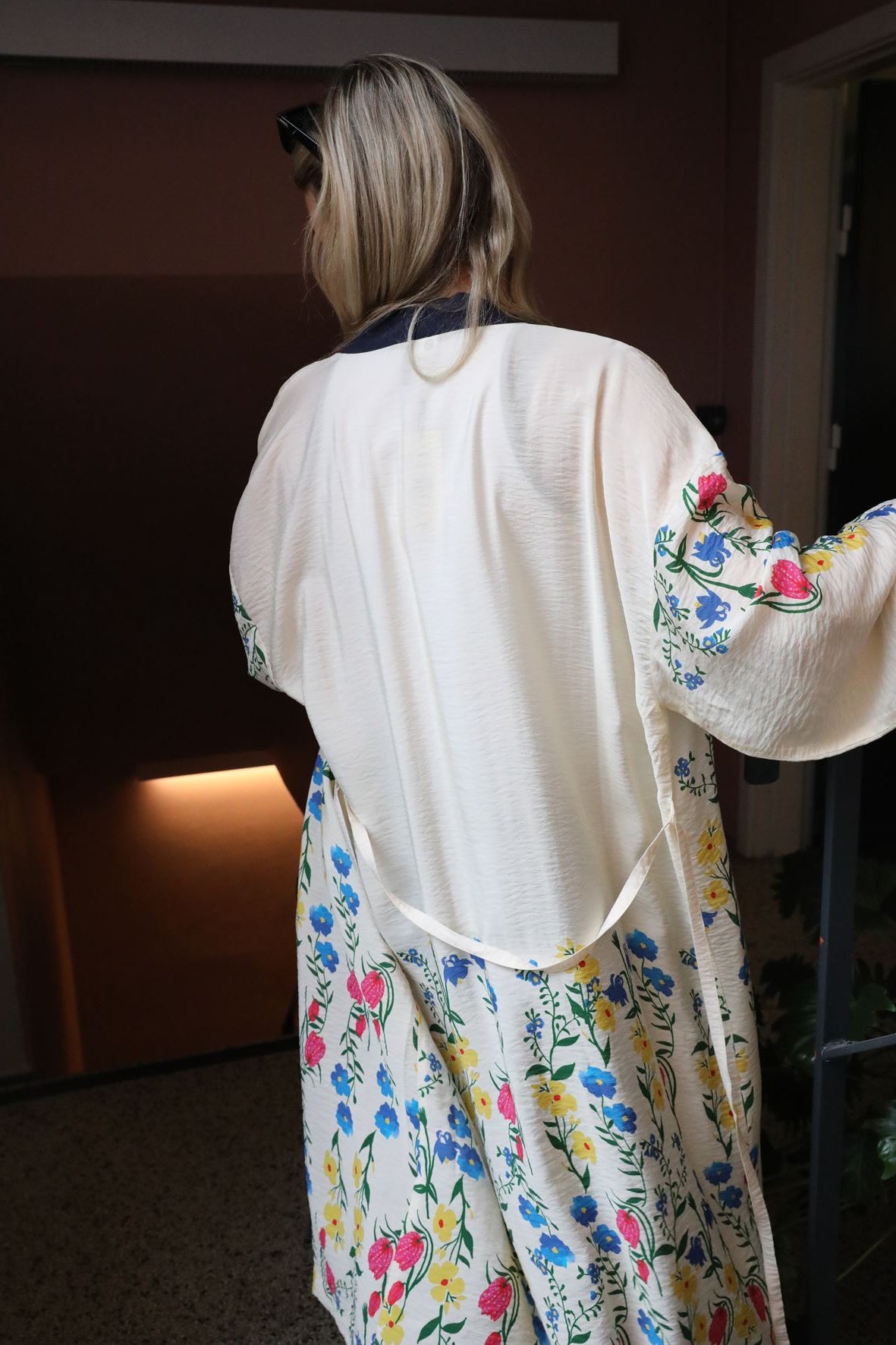 Becksöndergaard, Florica Luelle Kimono - Eggnog Off White, archive, sale, homewear, archive, sale