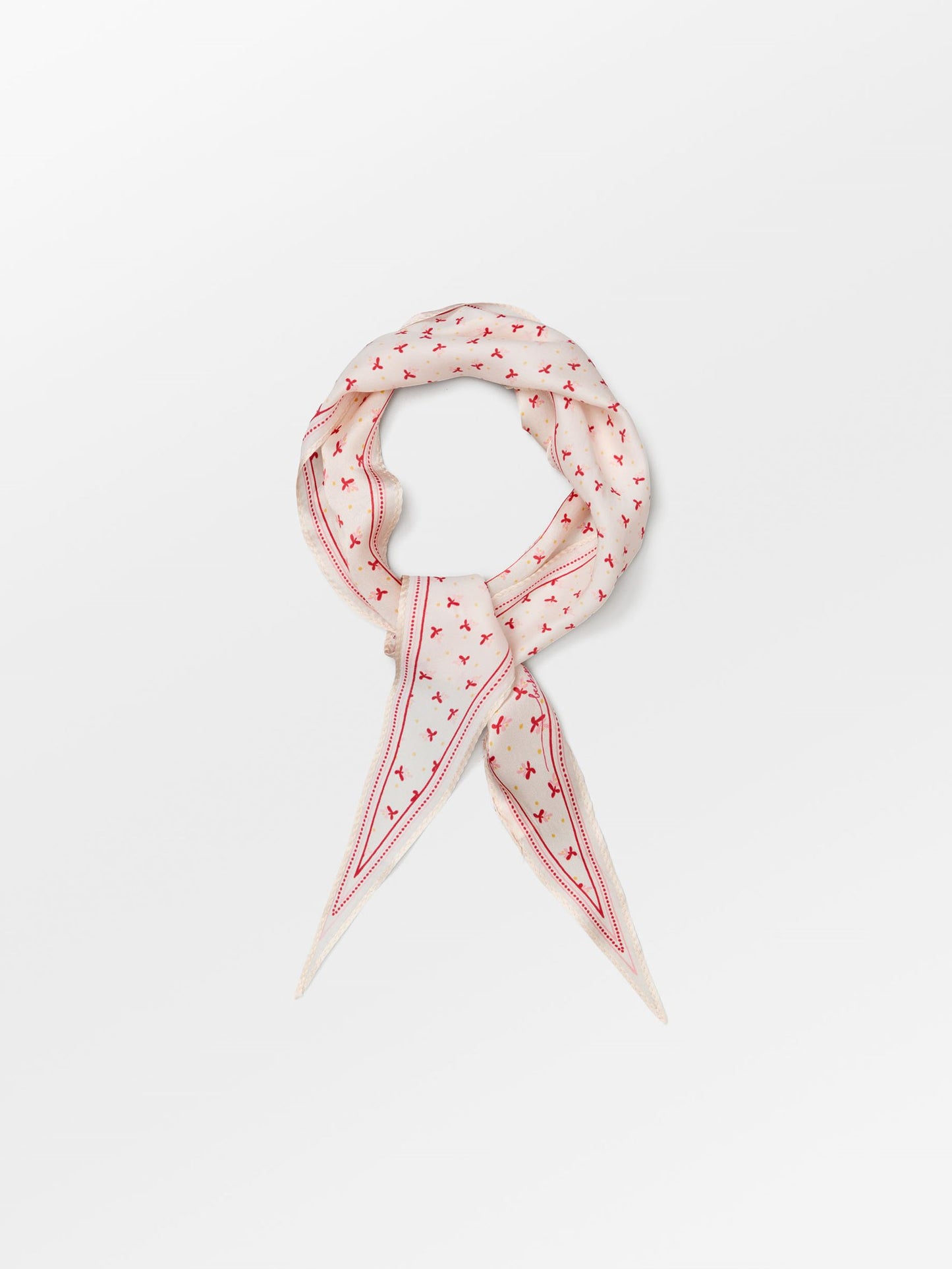 Halia Diamond Scarf - Pink Icing OneSize   BeckSöndergaard