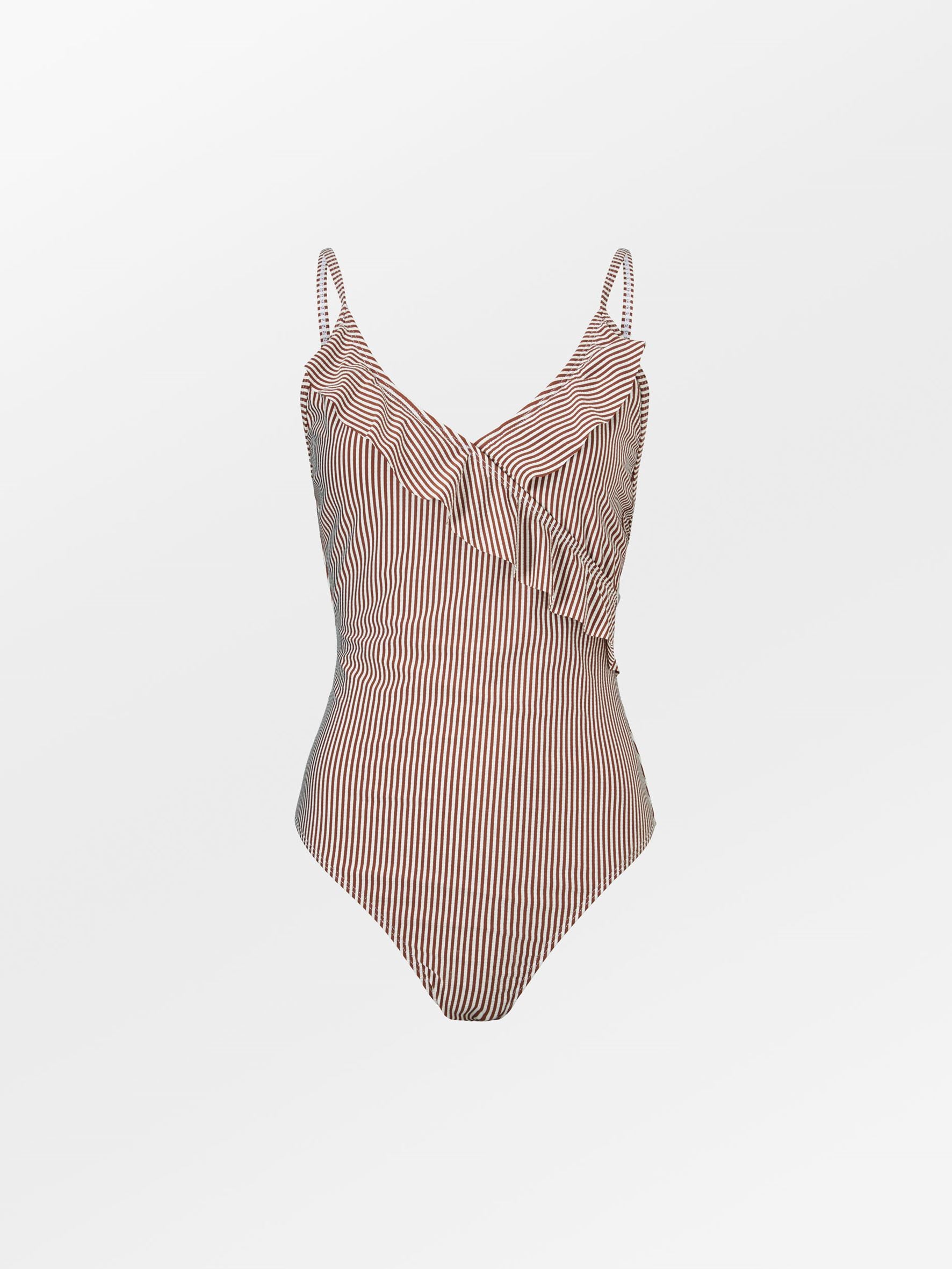 Striba Bly Frill Swimsuit Clothing   BeckSöndergaard