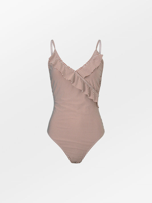 Striba Bly Frill Swimsuit Clothing   BeckSöndergaard