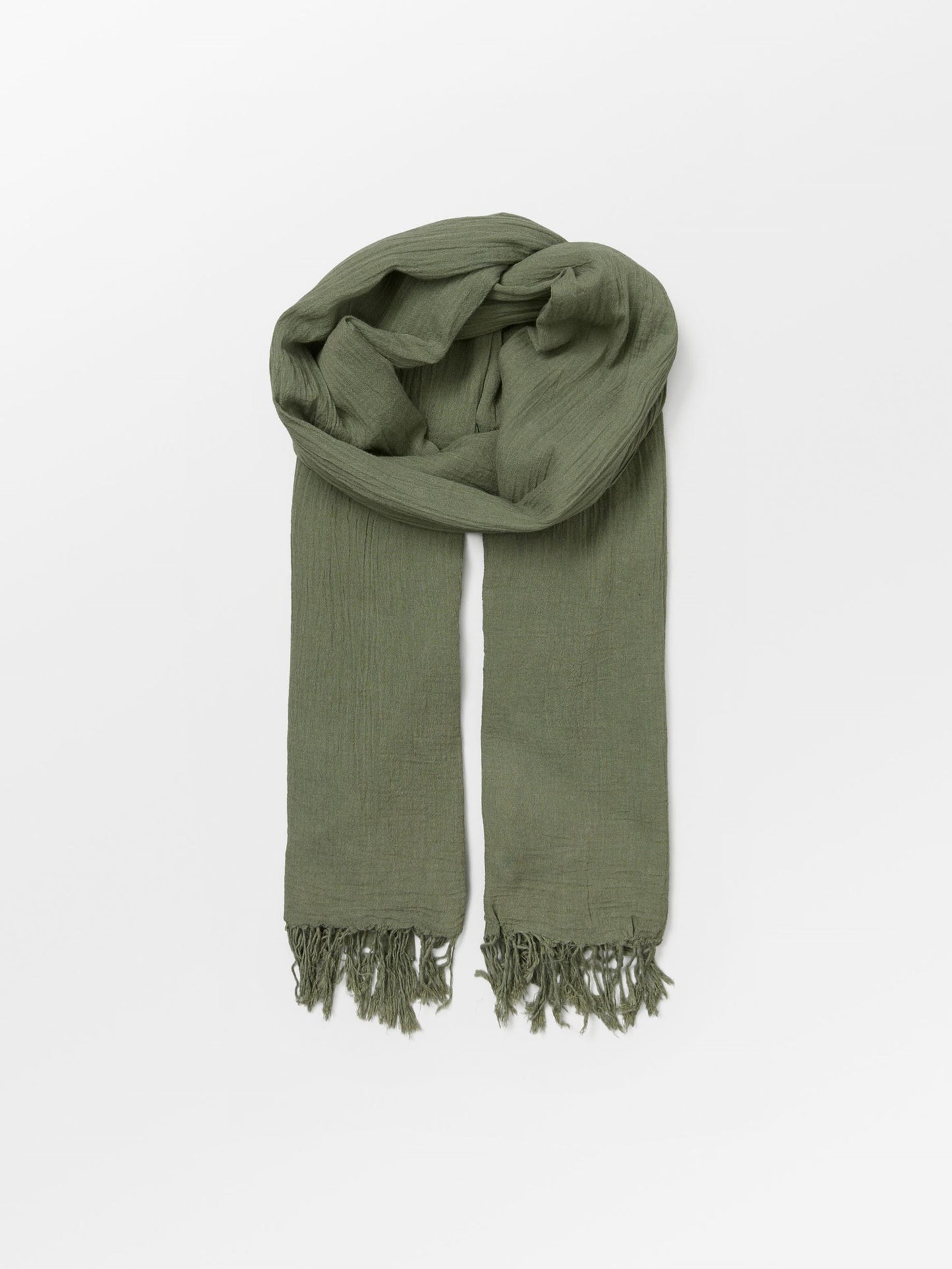 Becksöndergaard, Solid Ilona Scarf - Limelight, scarves, black week, black week