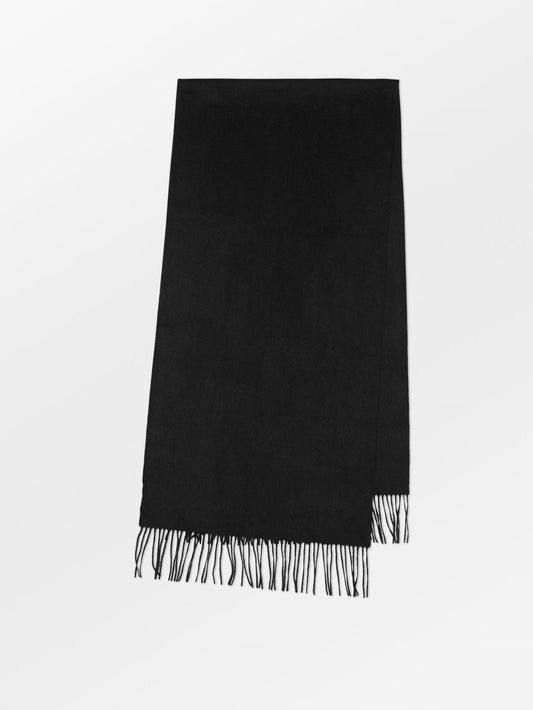 Crystal Edition Wool Scarf - Black OneSize   BeckSöndergaard