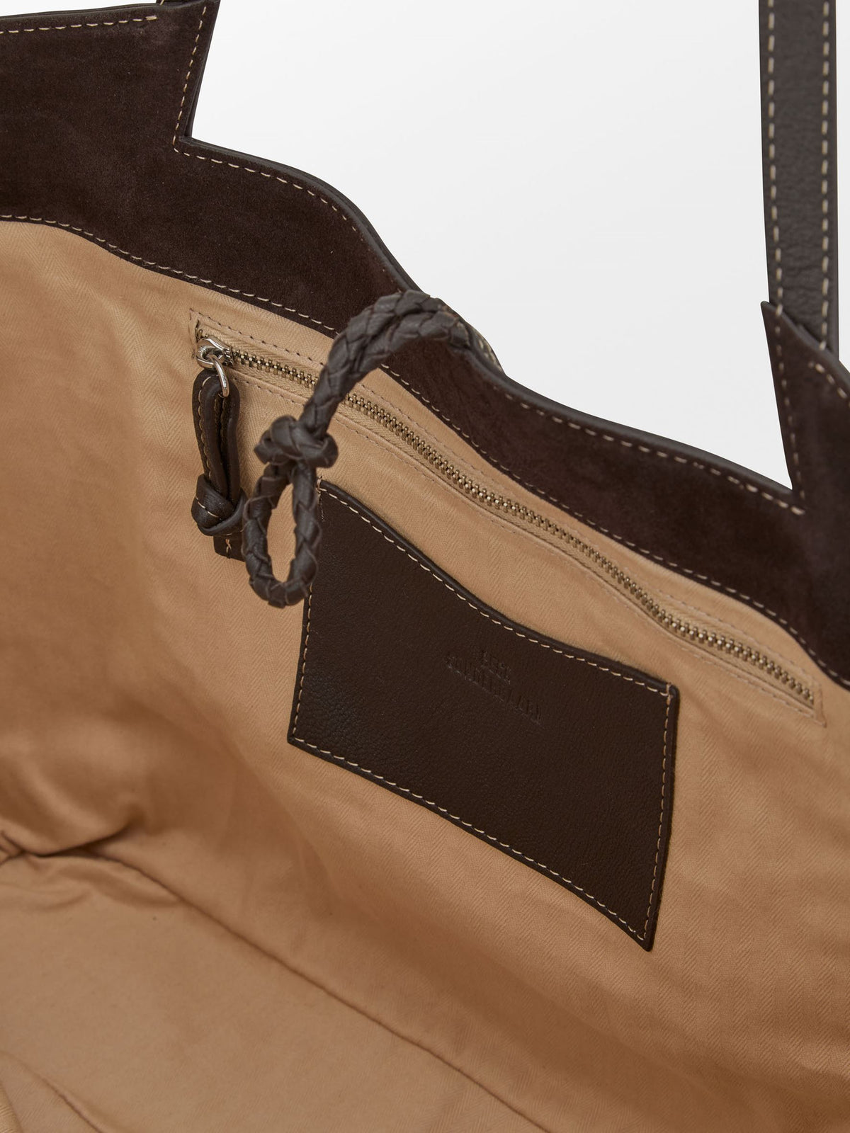 Becksöndergaard, Suede Josette Bag - Chocolate Plum, onesize