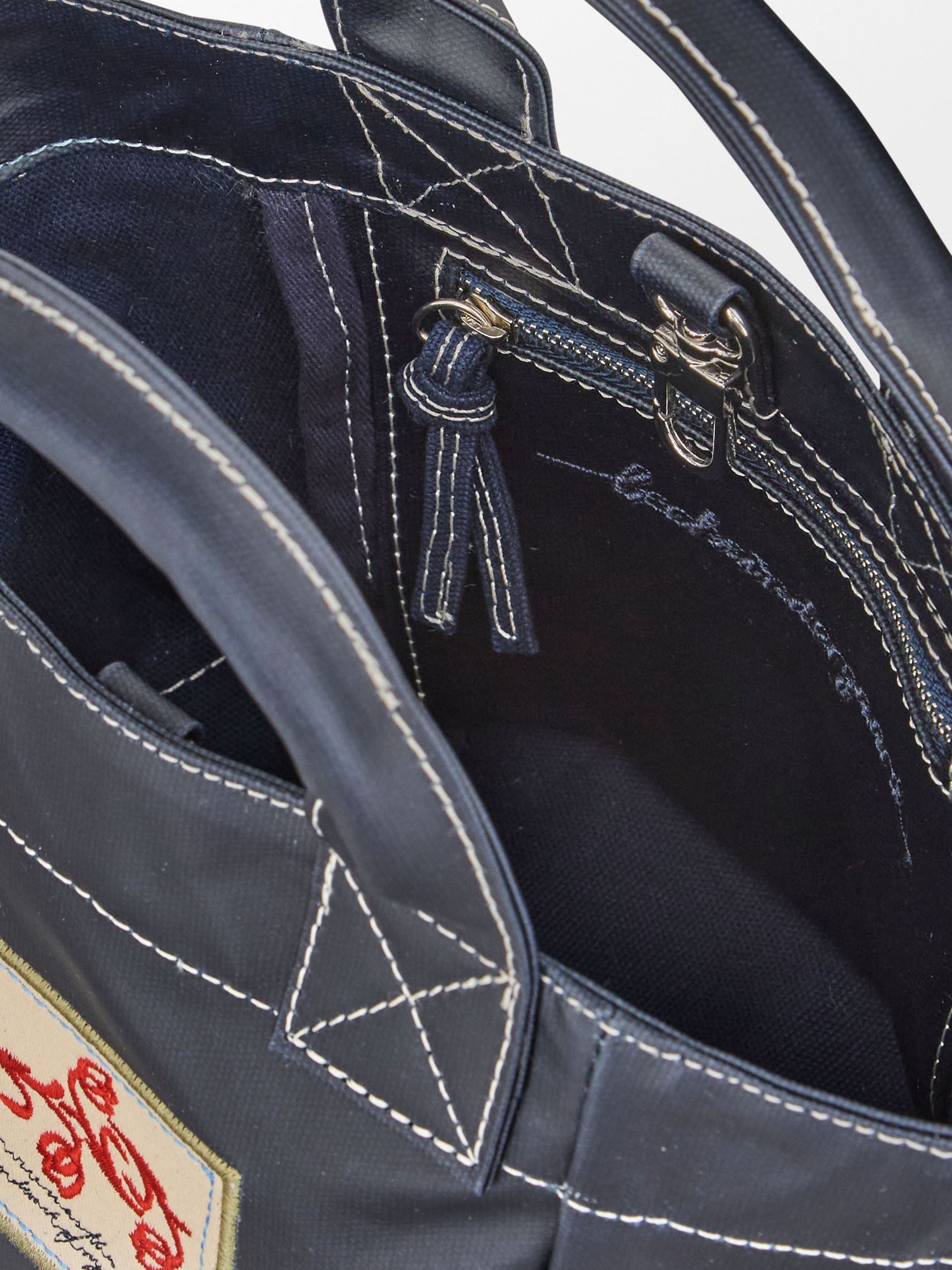 Becksöndergaard, Solid Coated Gabby Bag - Navy Blue, bags, bags, bags, sale, sale, bags, bags