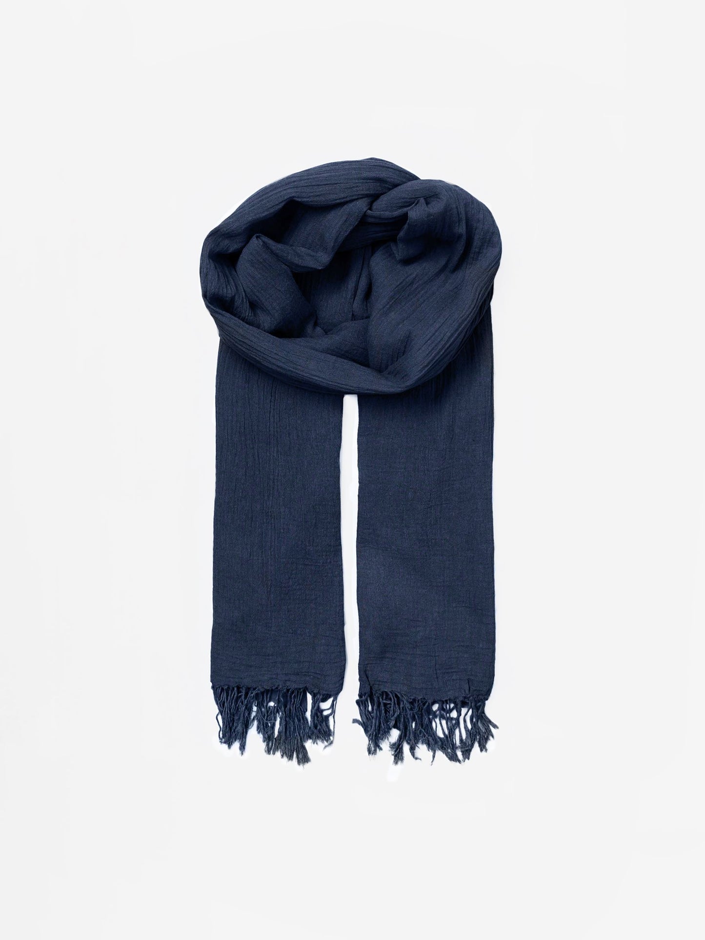 Becksöndergaard, Solid Ilona Scarf - Classic Navy, onesize