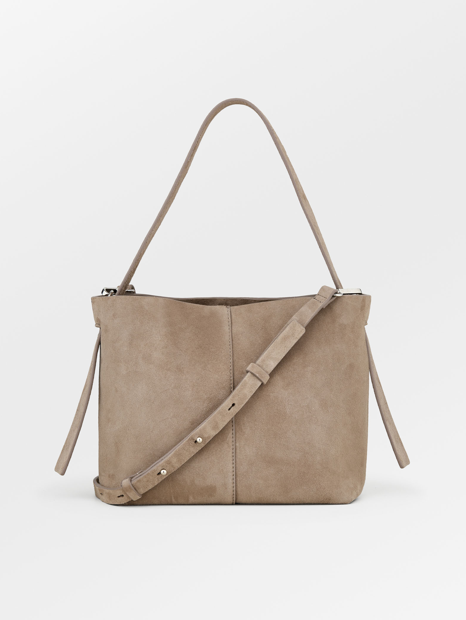 Becksöndergaard, Suede Fraya Small Bag - Moral Gray, bags, bags, bags, bags, bags, bags, bags, black week, black week