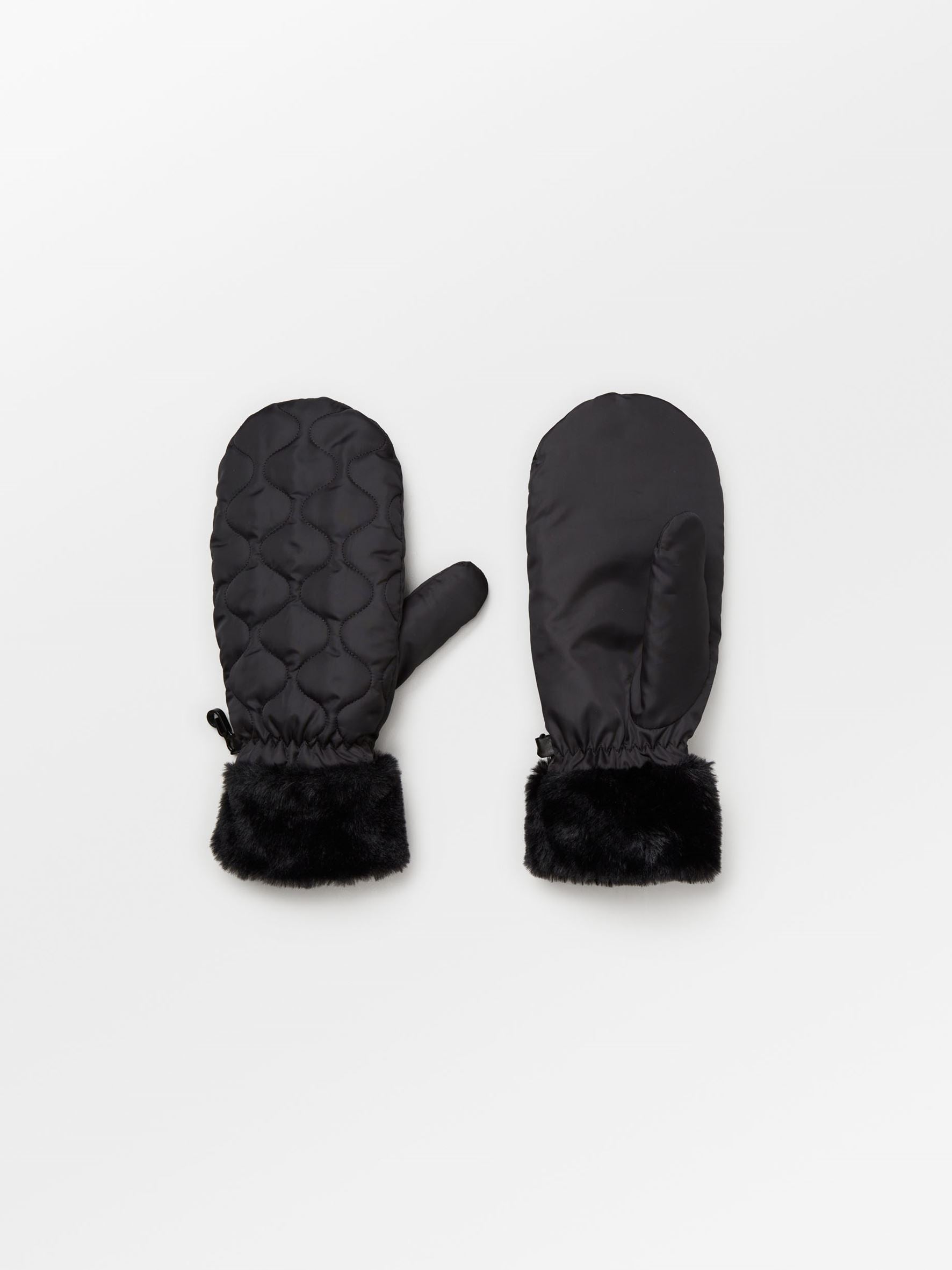 Becksöndergaard, Makara Puff Mittens - Black, accessories, accessories, gifts, sale, sale, gifts, sale