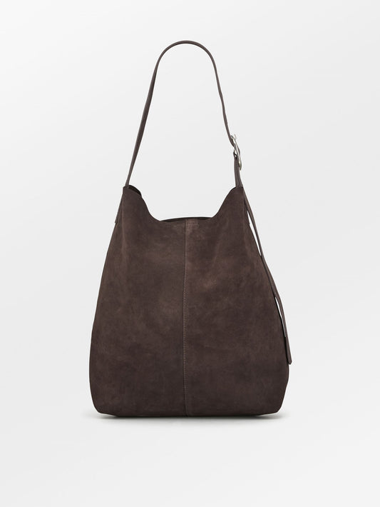 Becksöndergaard, Suede Mae Buckle Bag - Chocolate Torte, bags, bags, bags, sale, sale, bags, bags, bags