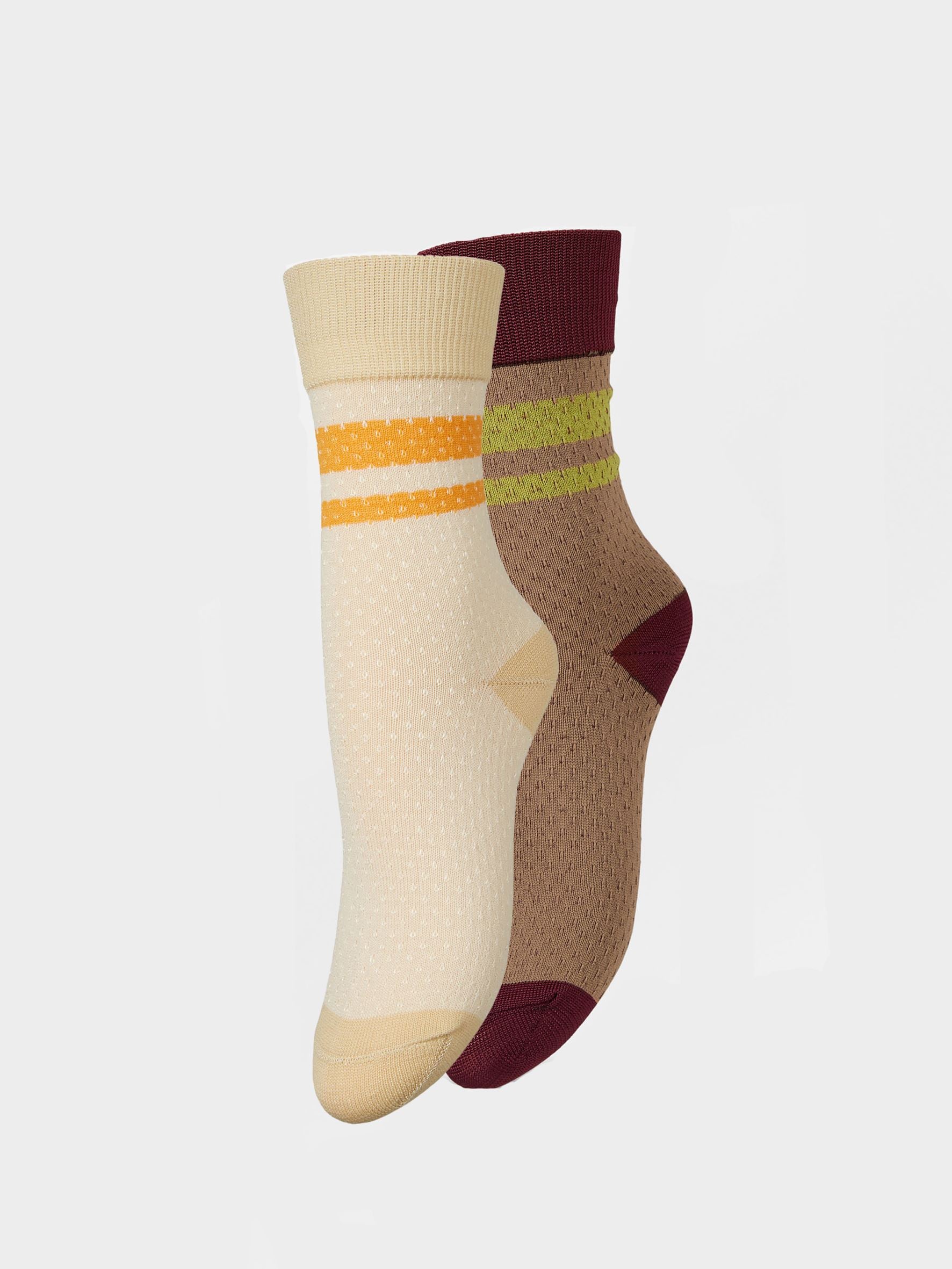 Janet Visca Sock 2 Pack Socks   BeckSöndergaard