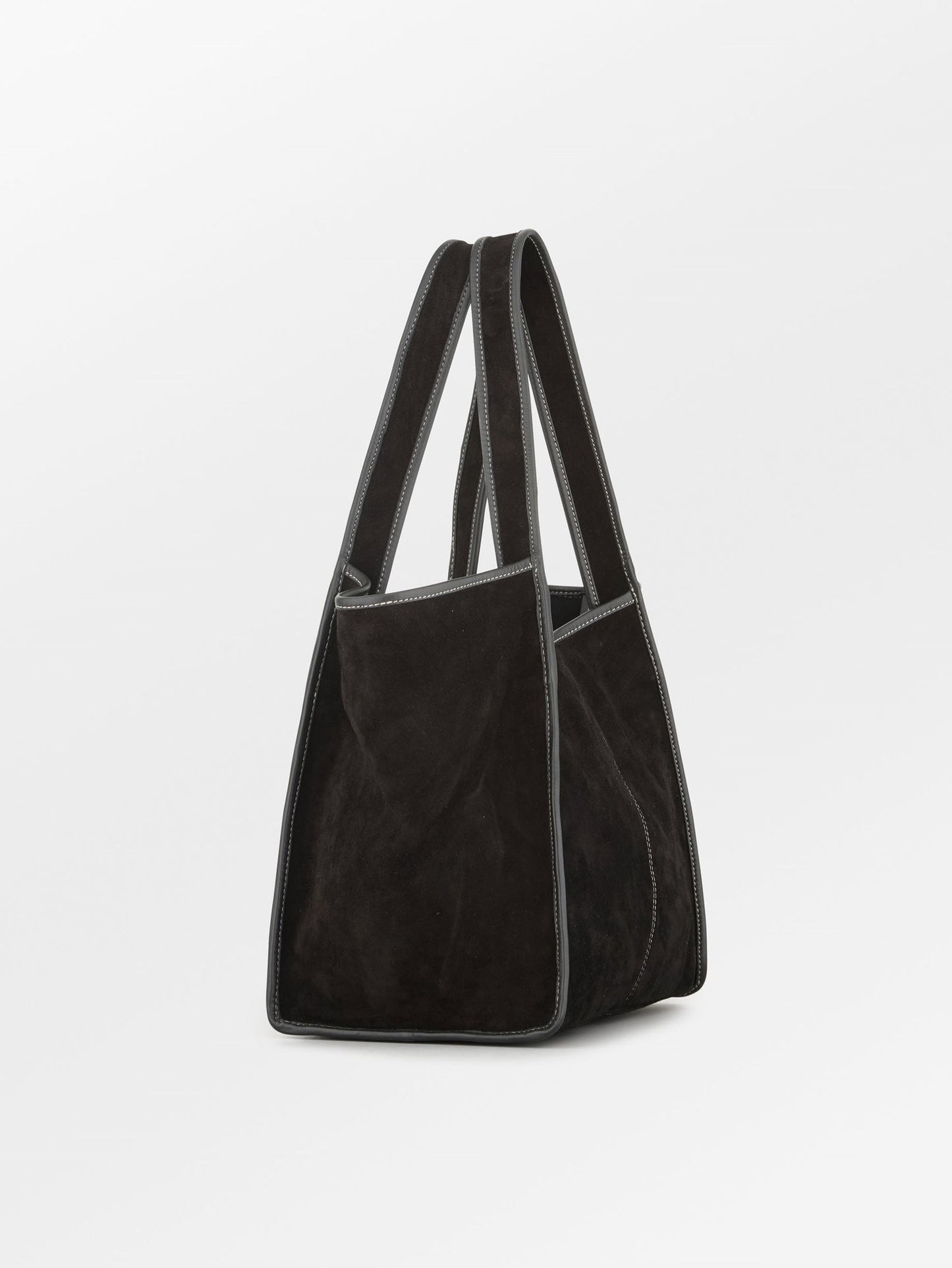 Becksöndergaard, Suede Laurel Bag - Black, bags, bags, bags, archive, archive, bags, bags, bags, black week, black week