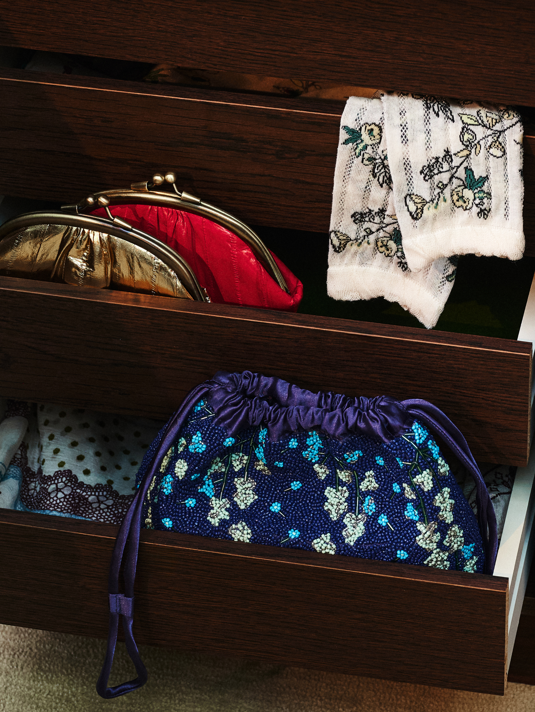 Metallic Granny Purse OneSize BeckSöndergaard