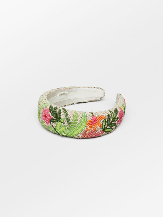 Becksöndergaard, Tropica Wide Beaded Hairbrace - Multi Col., archive, archive, archive