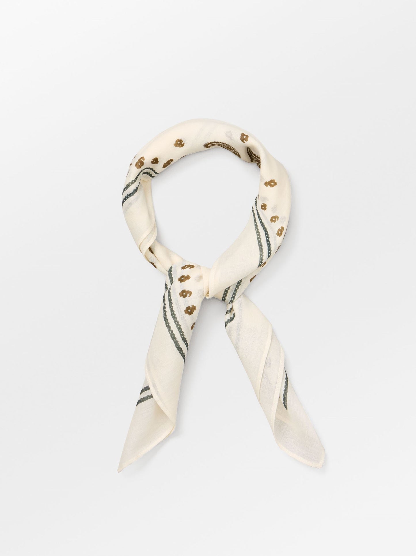 Bloom Paisley Cotta Scarf OneSize BeckSöndergaard