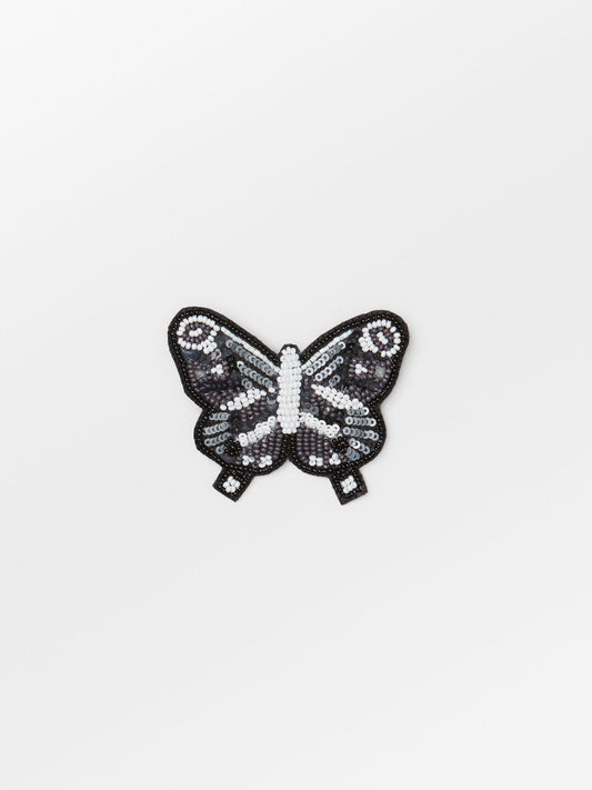 Becksöndergaard, Butterfly Beaded Clip - Black, accessories, accessories