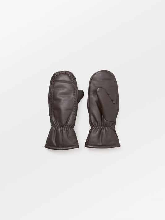 Becksöndergaard, Tack Leather Mitten - Hot Fudge Brown, accessories, accessories, winter accessories, winter accessories