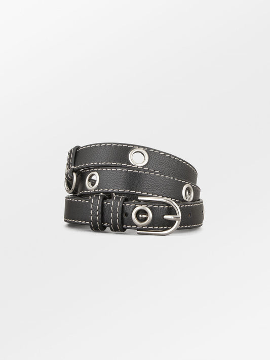 Becksöndergaard, Ellura Leather Zoe Belt - Black, accessories, accessories