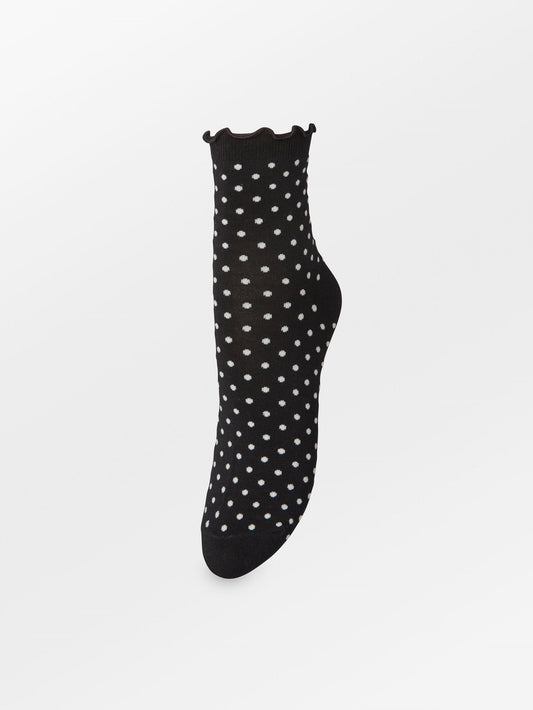 Dotted Frilla Short Sock Socks BeckSöndergaard