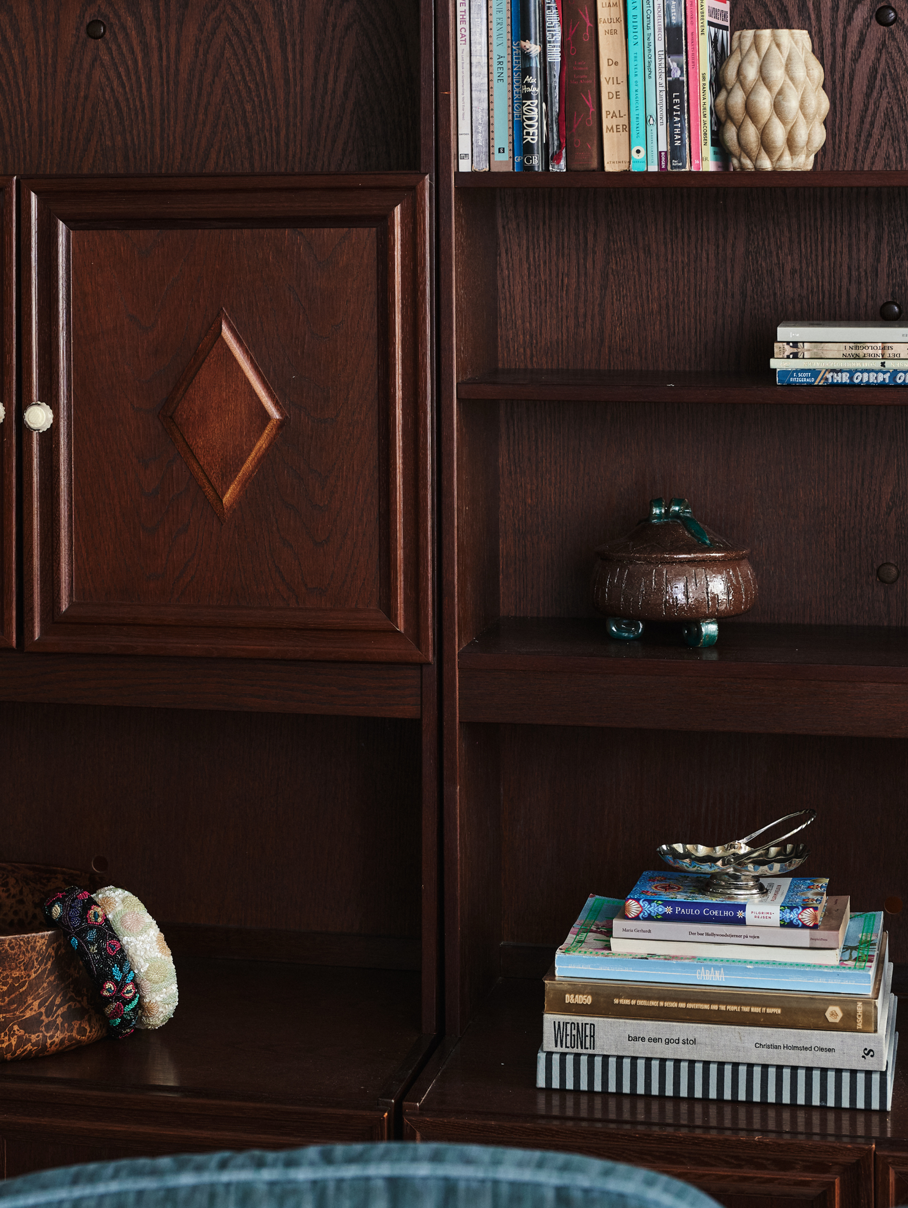 Becksöndergaard, Fairygard Wide Beaded Hairbrace - Black, accessories, accessories, accessories, gifts, black week, black week