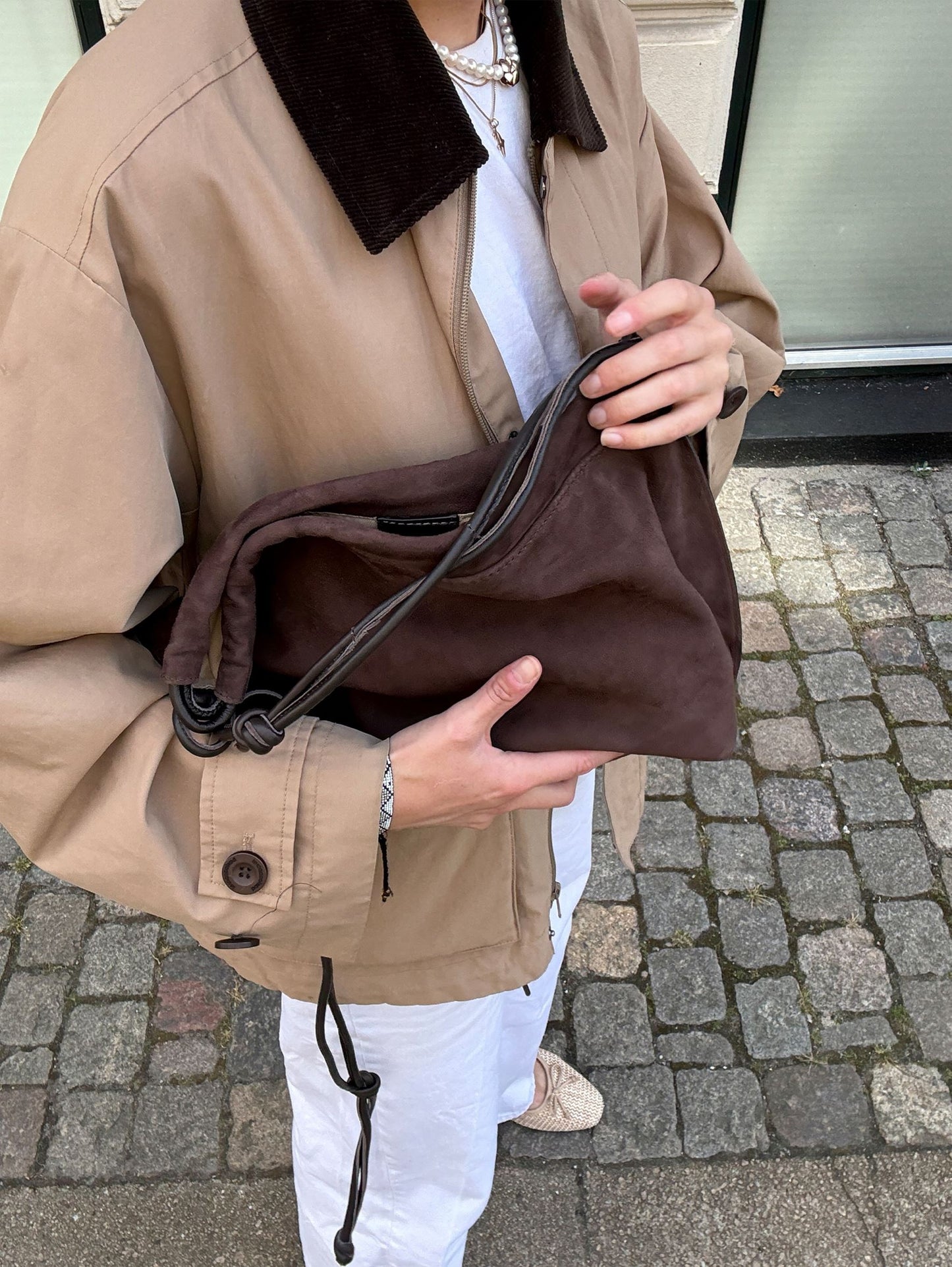 Suede Giana Bag OneSize BeckSöndergaard