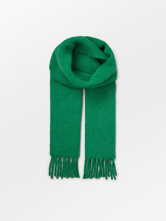 Solid Yuta Scarf - Green OneSize   BeckSöndergaard