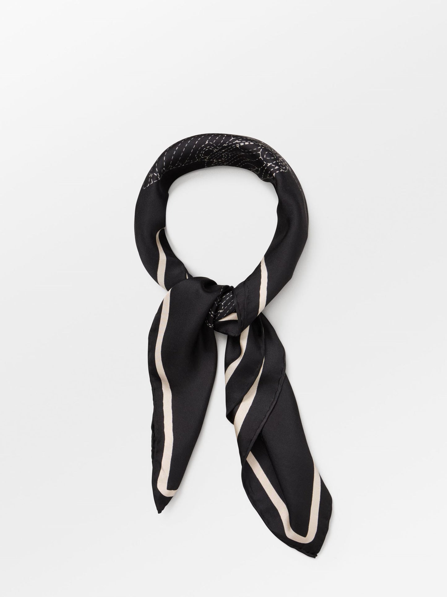 Becksöndergaard, Tinea Sia Scarf - Black, scarves, scarves, scarves, scarves, gifts