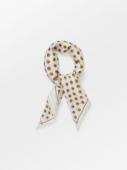 Sysette Cotta Scarf - White OneSize   BeckSöndergaard